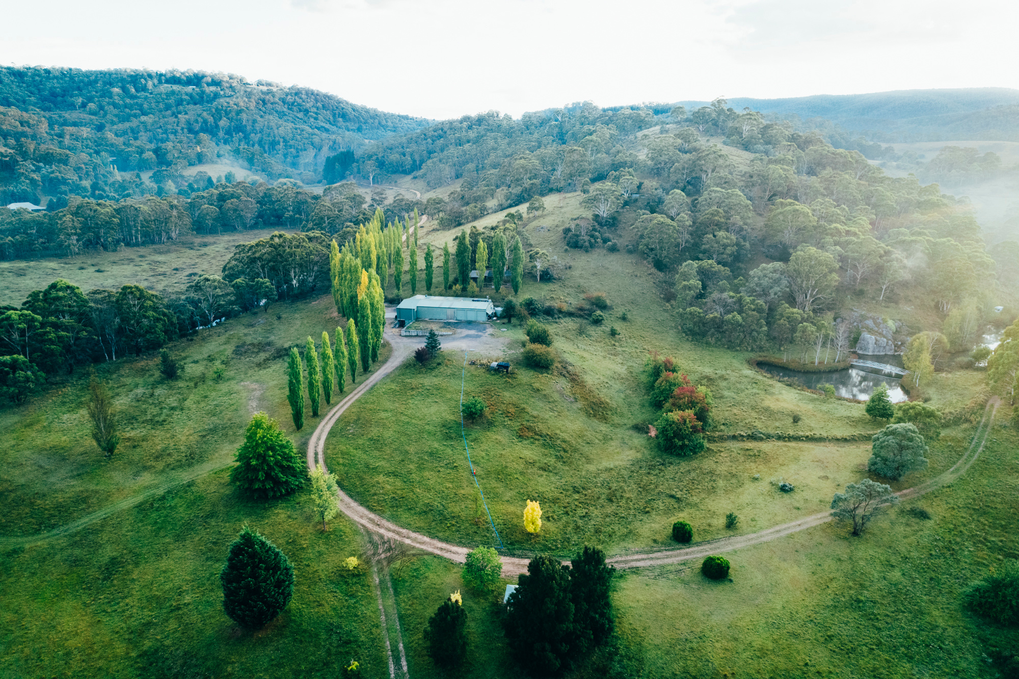 birds eye view of the property