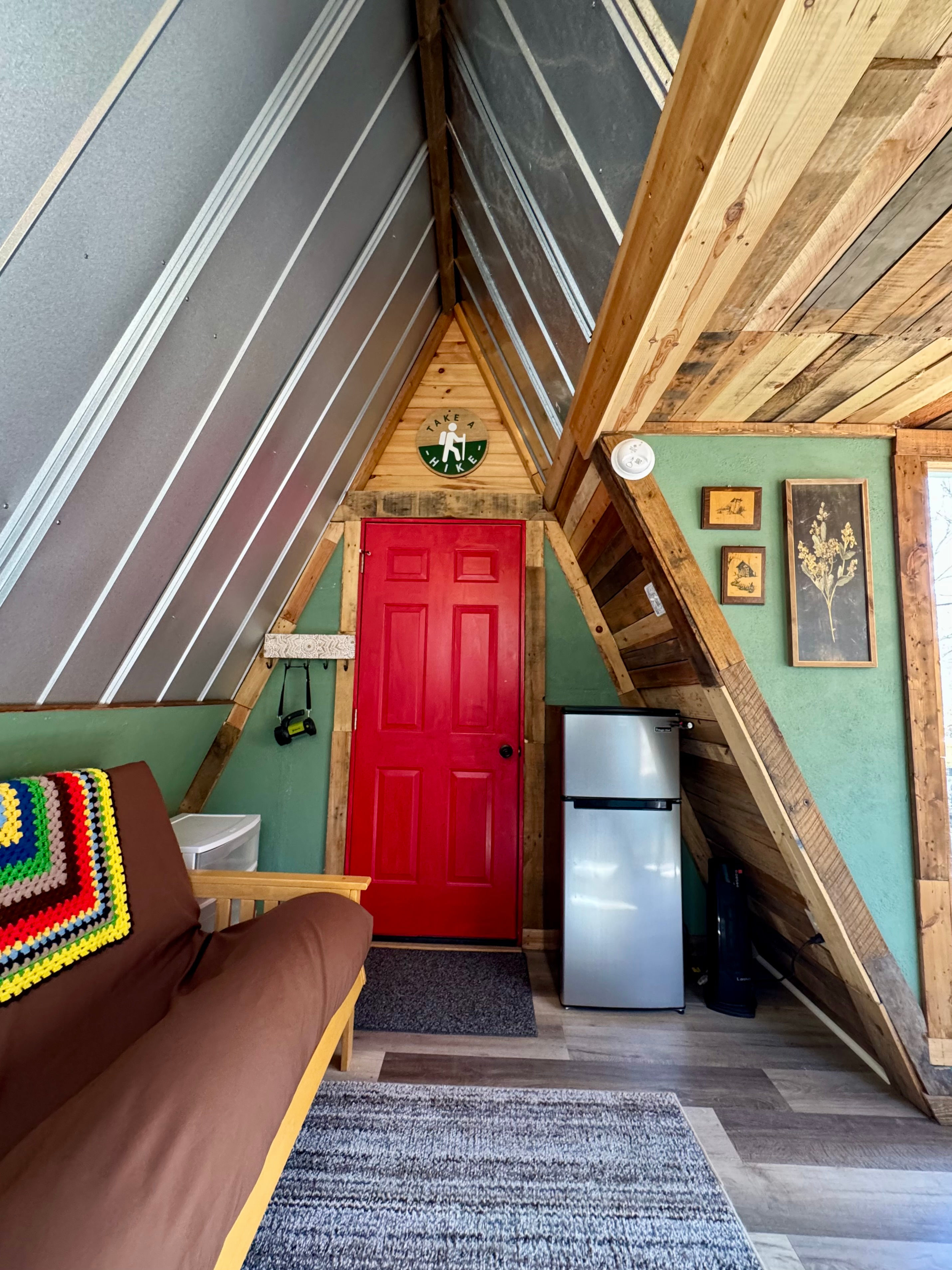 A Tiny A-Frame 15 acres creek front