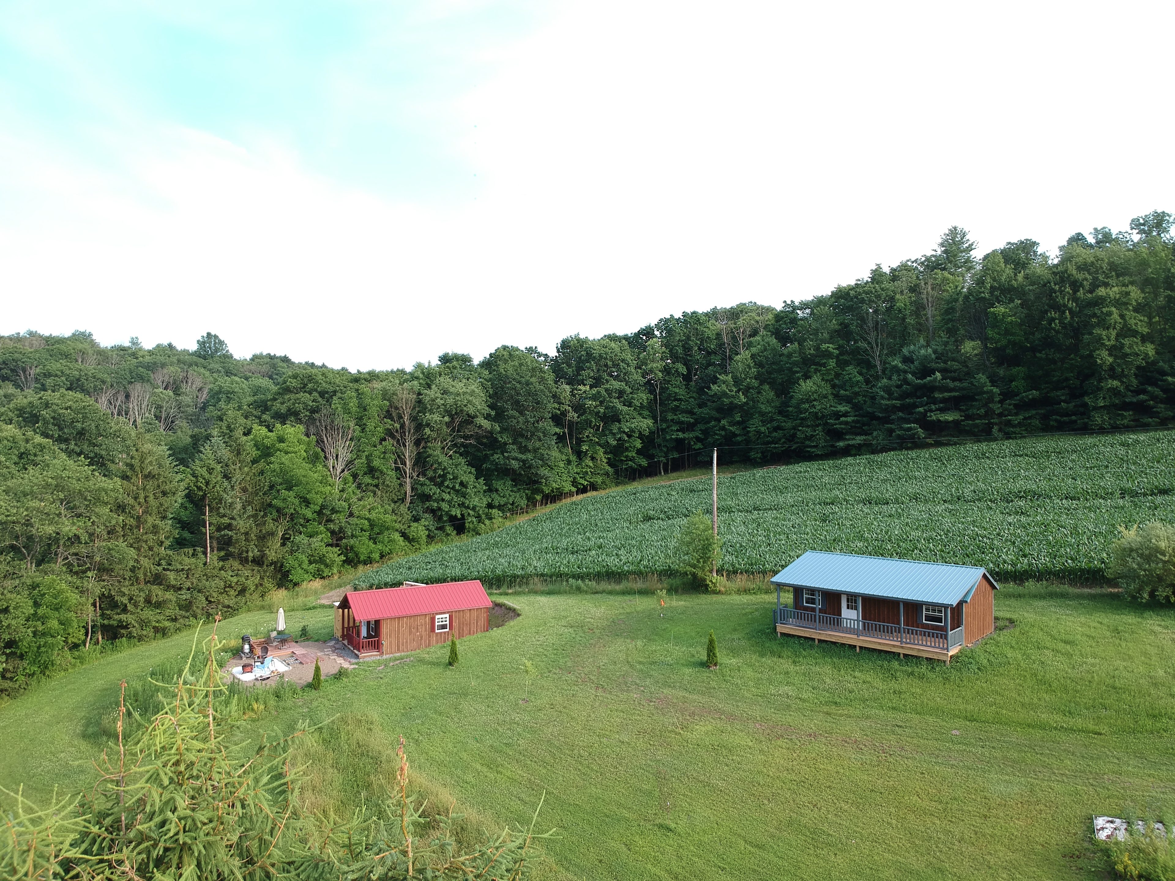 Tiny Cabins in the Valley