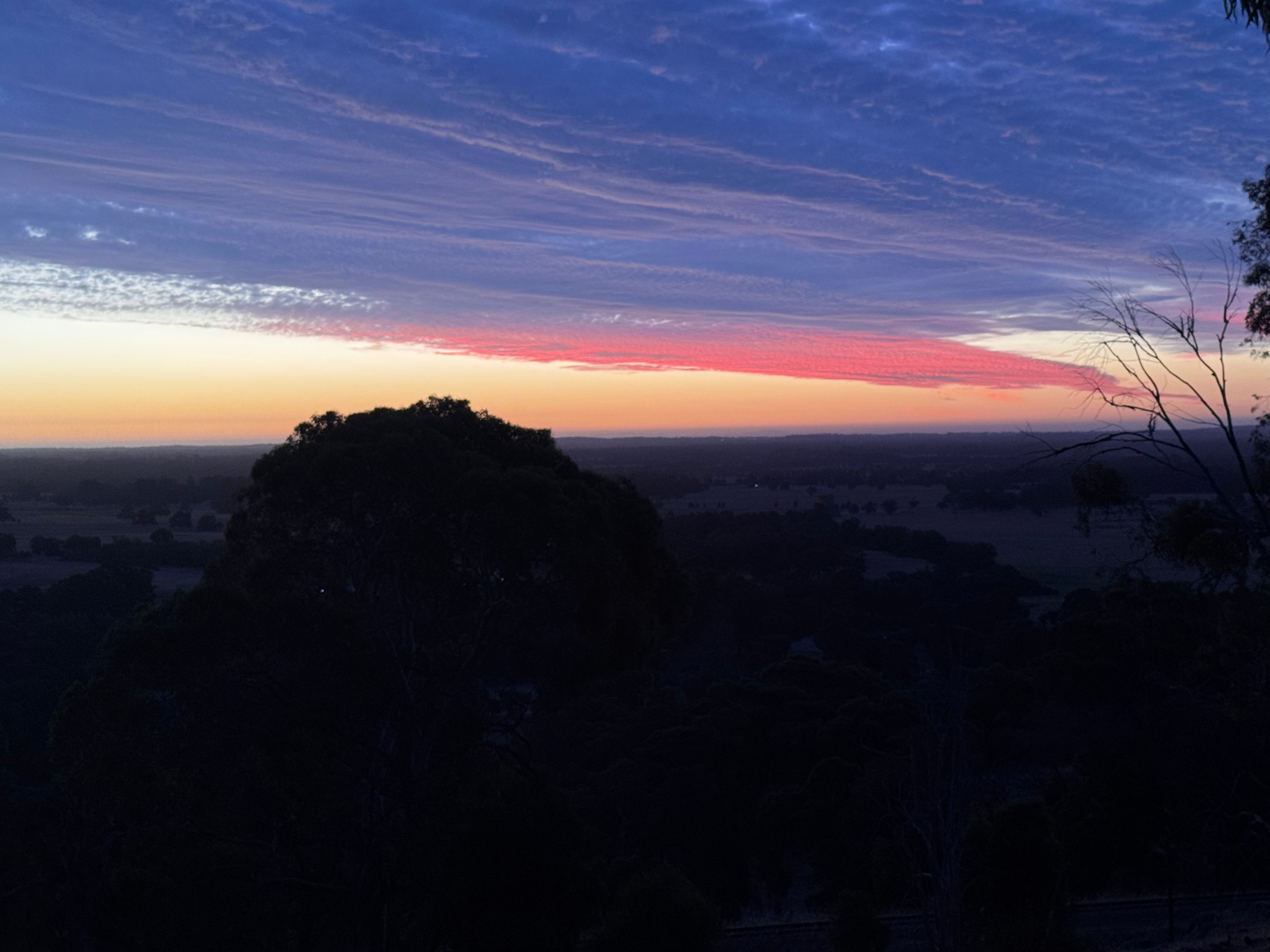 Our sky comes alive with colours