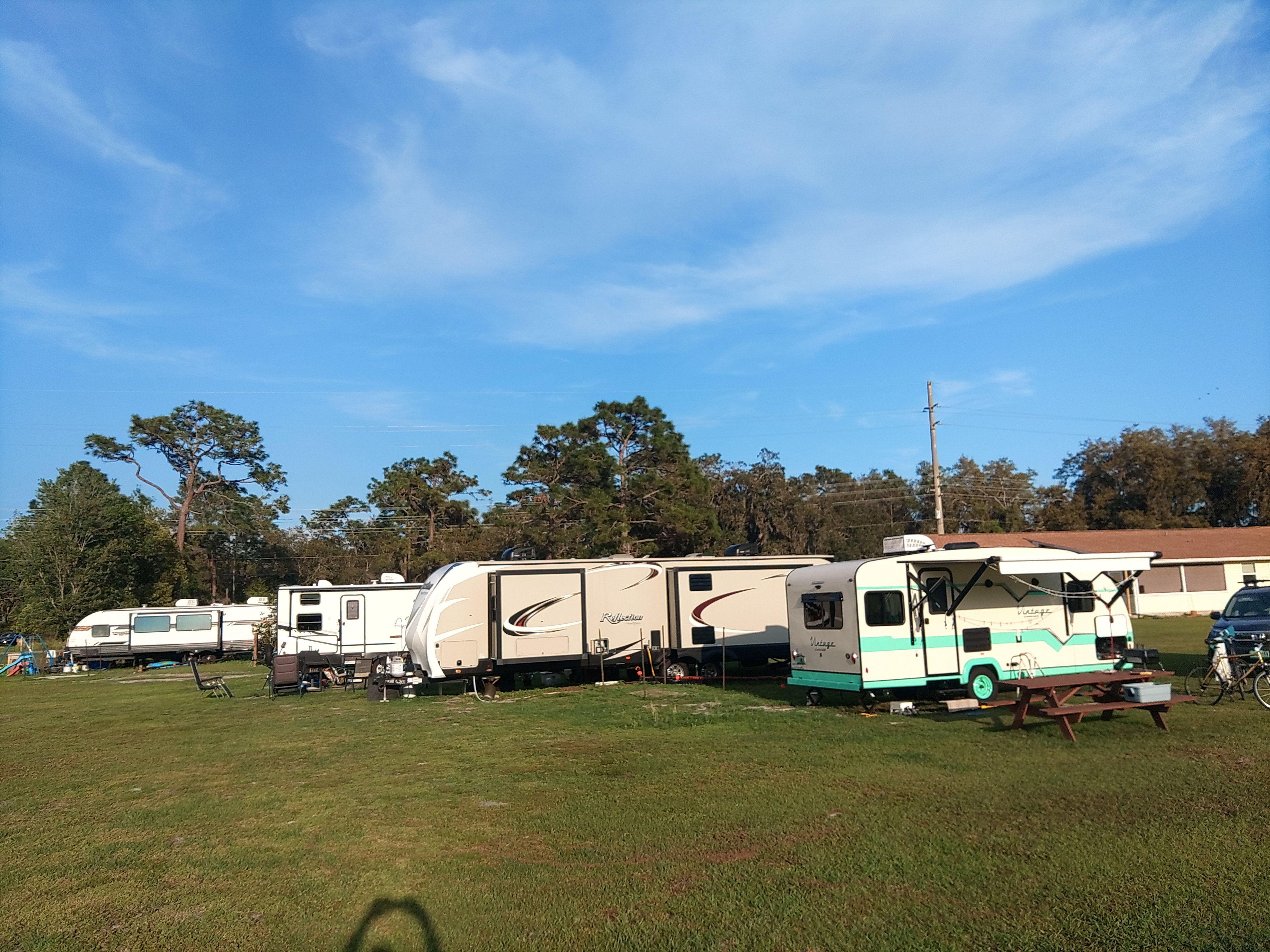 Lee's mini campground. All sites full hookup.