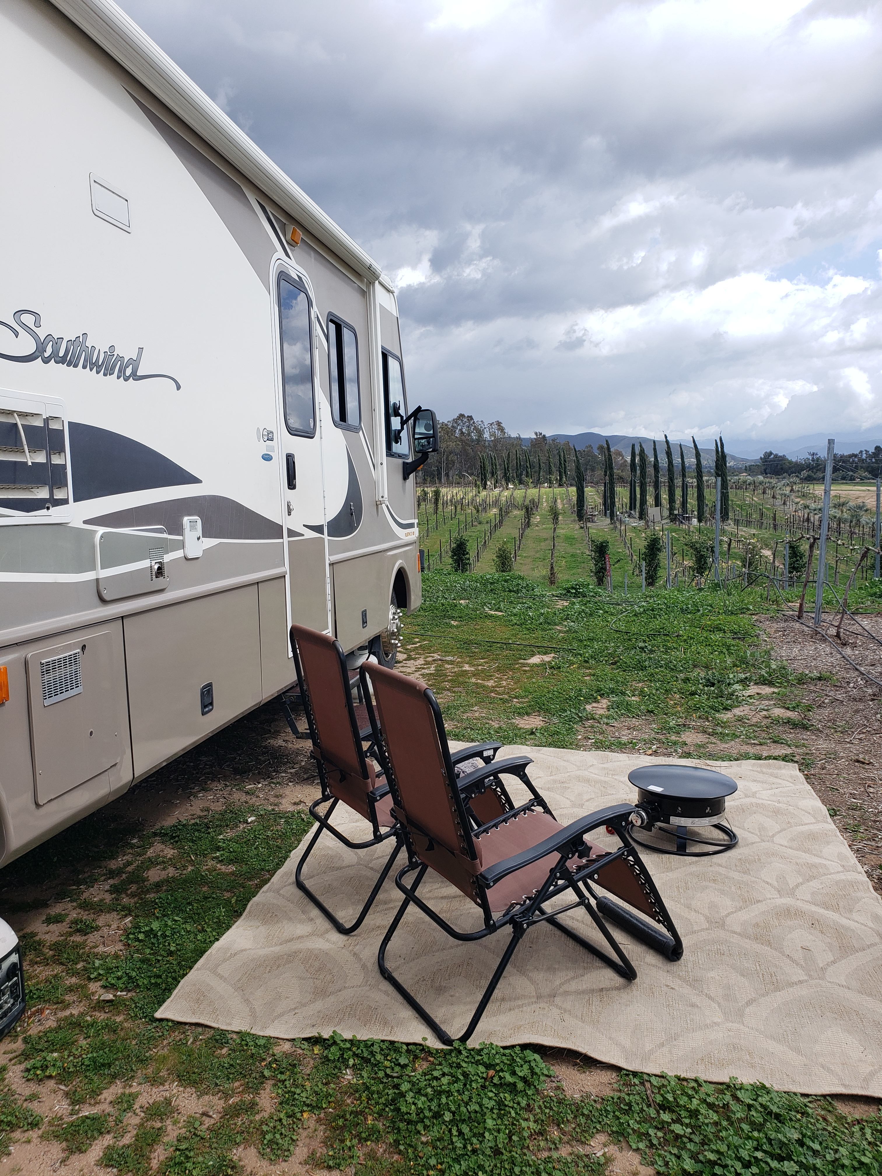 Dos Fernandos' Hideaway RV vineyard