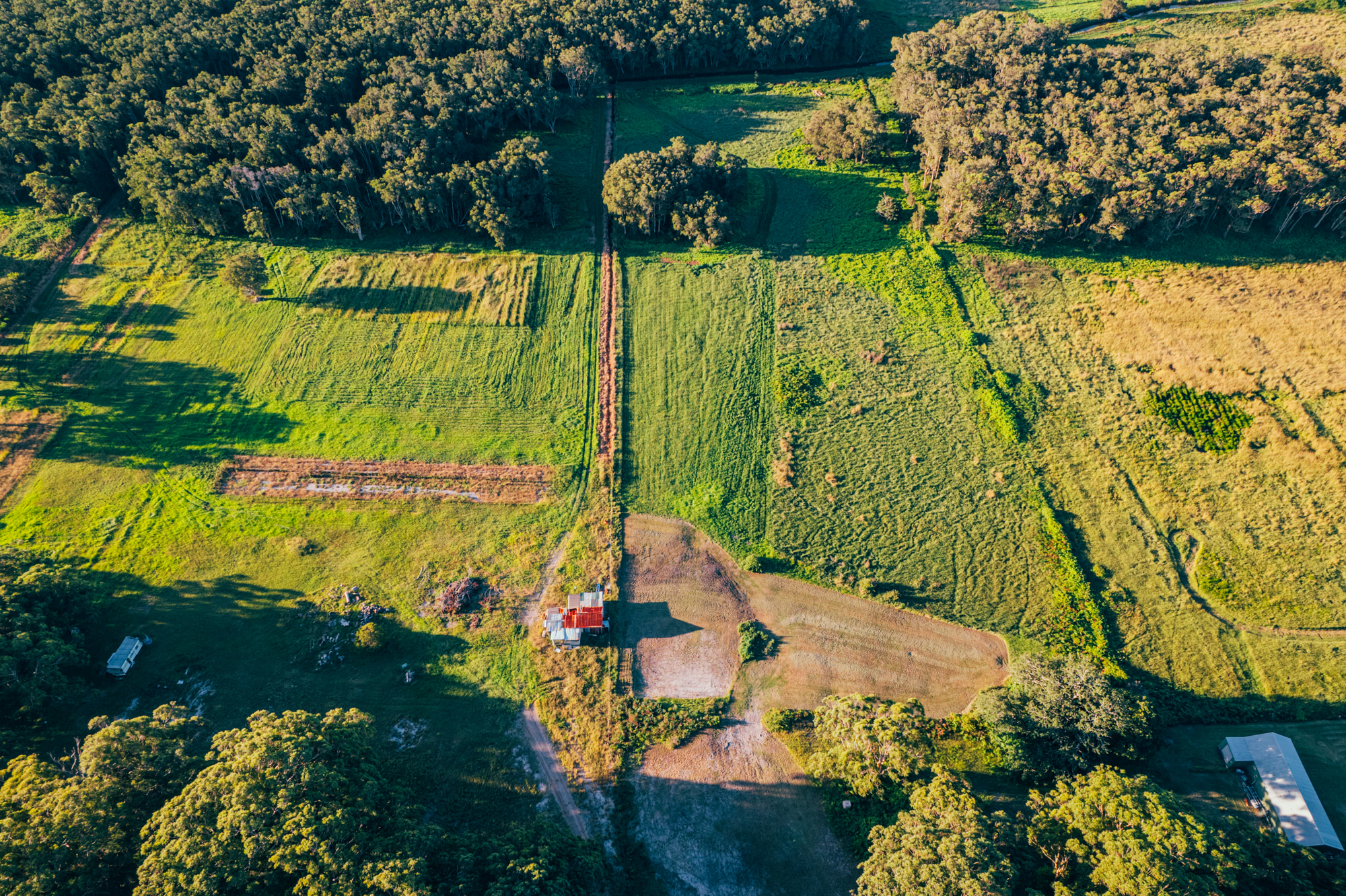 Campground from above