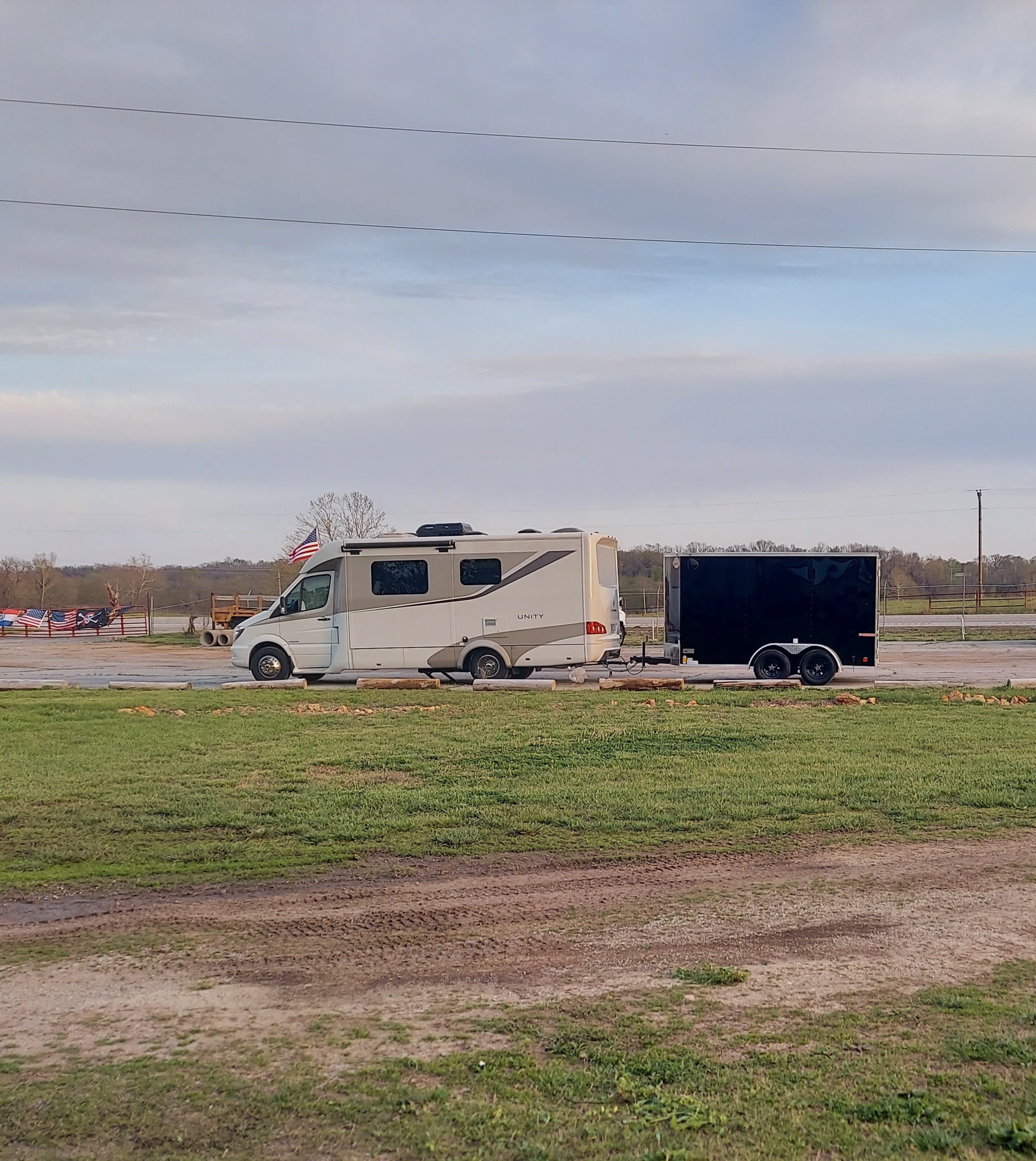 Other options for those who would prefer to stay on the concrete pad. 