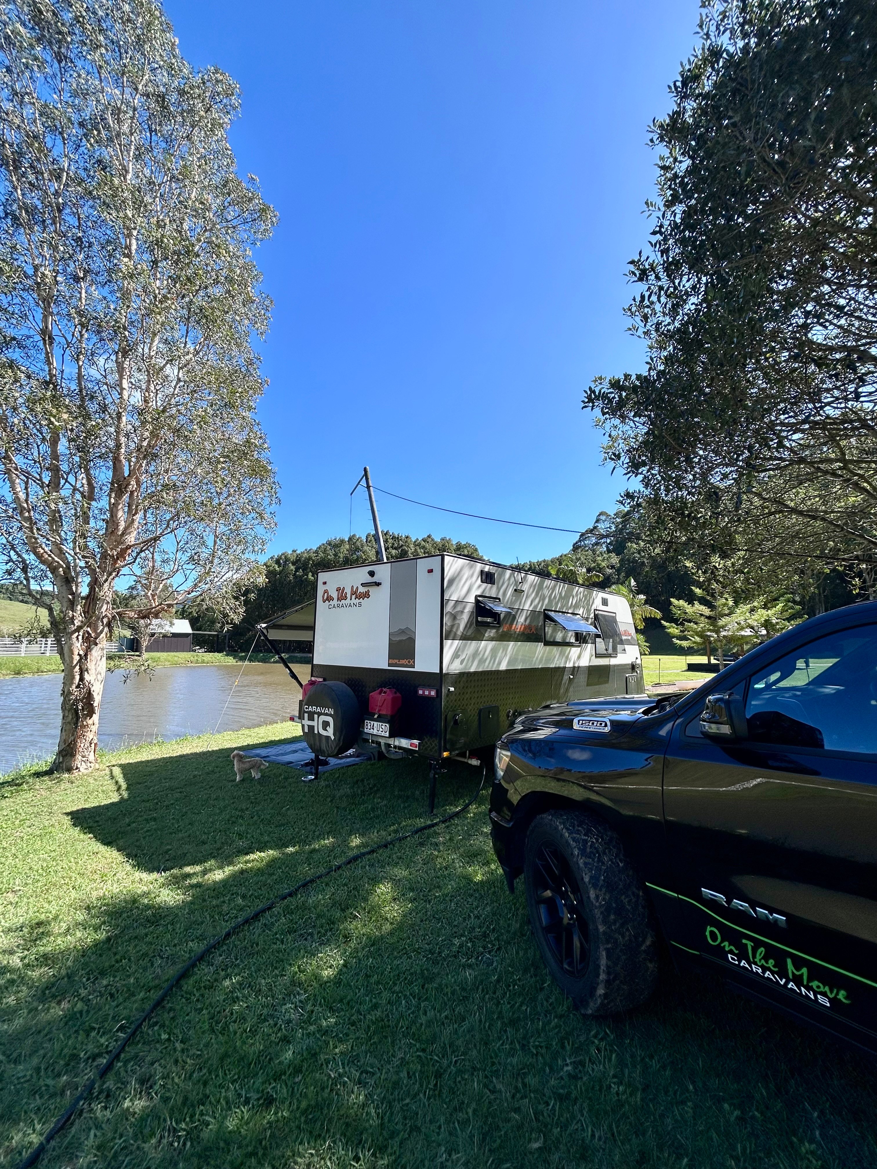 Nice to have some trees to give shade