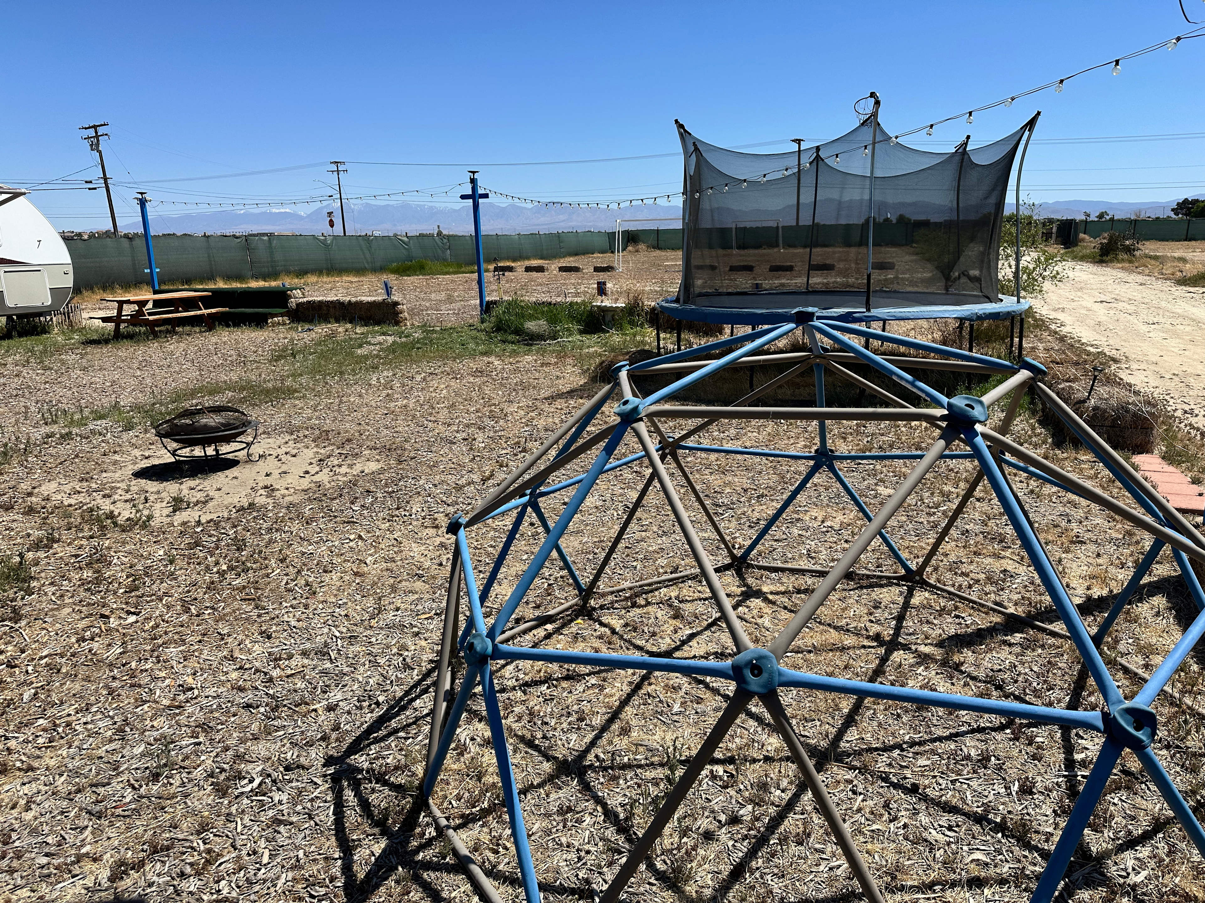 RV at new mini goat ranch