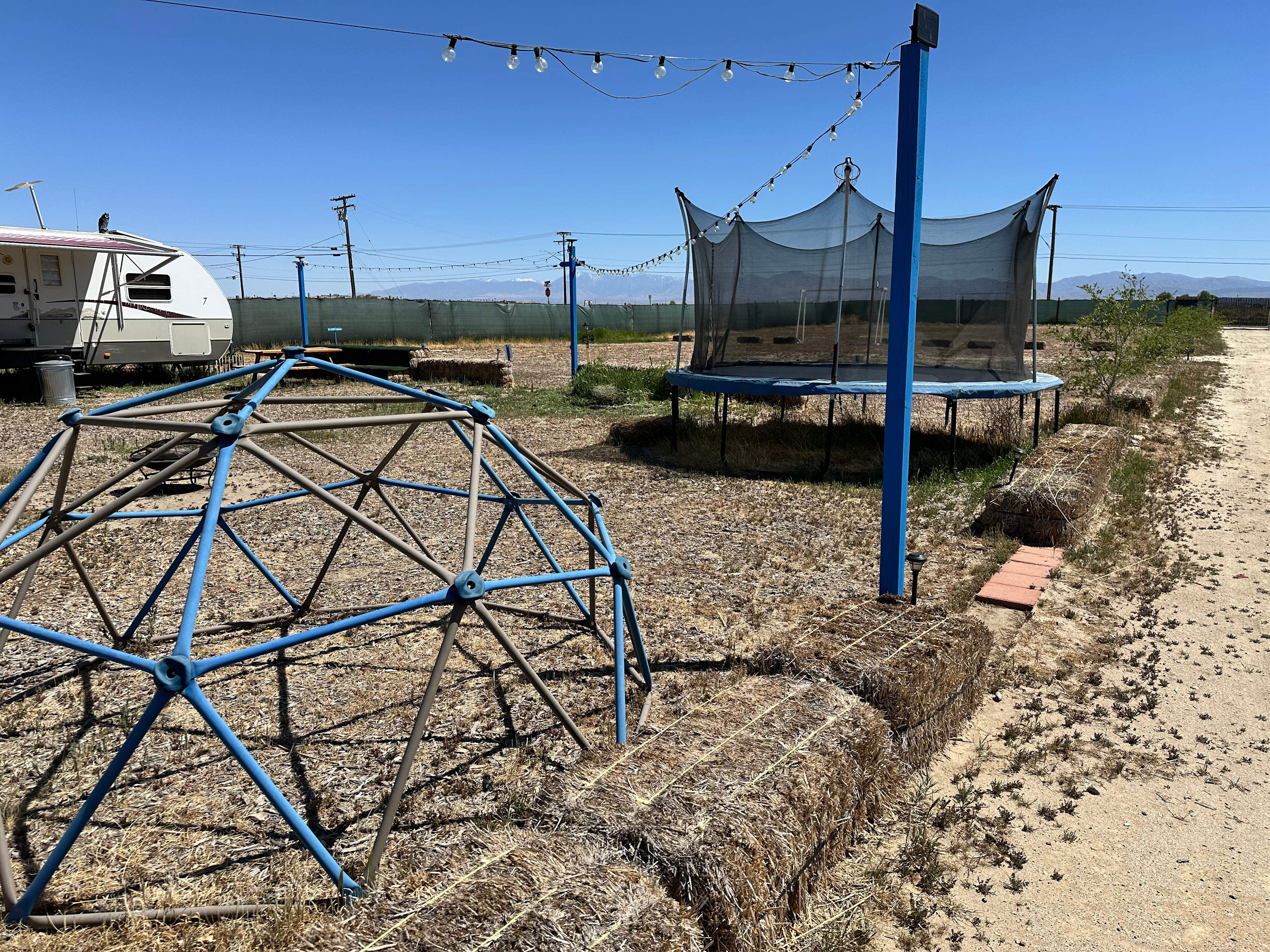 RV at new mini goat ranch