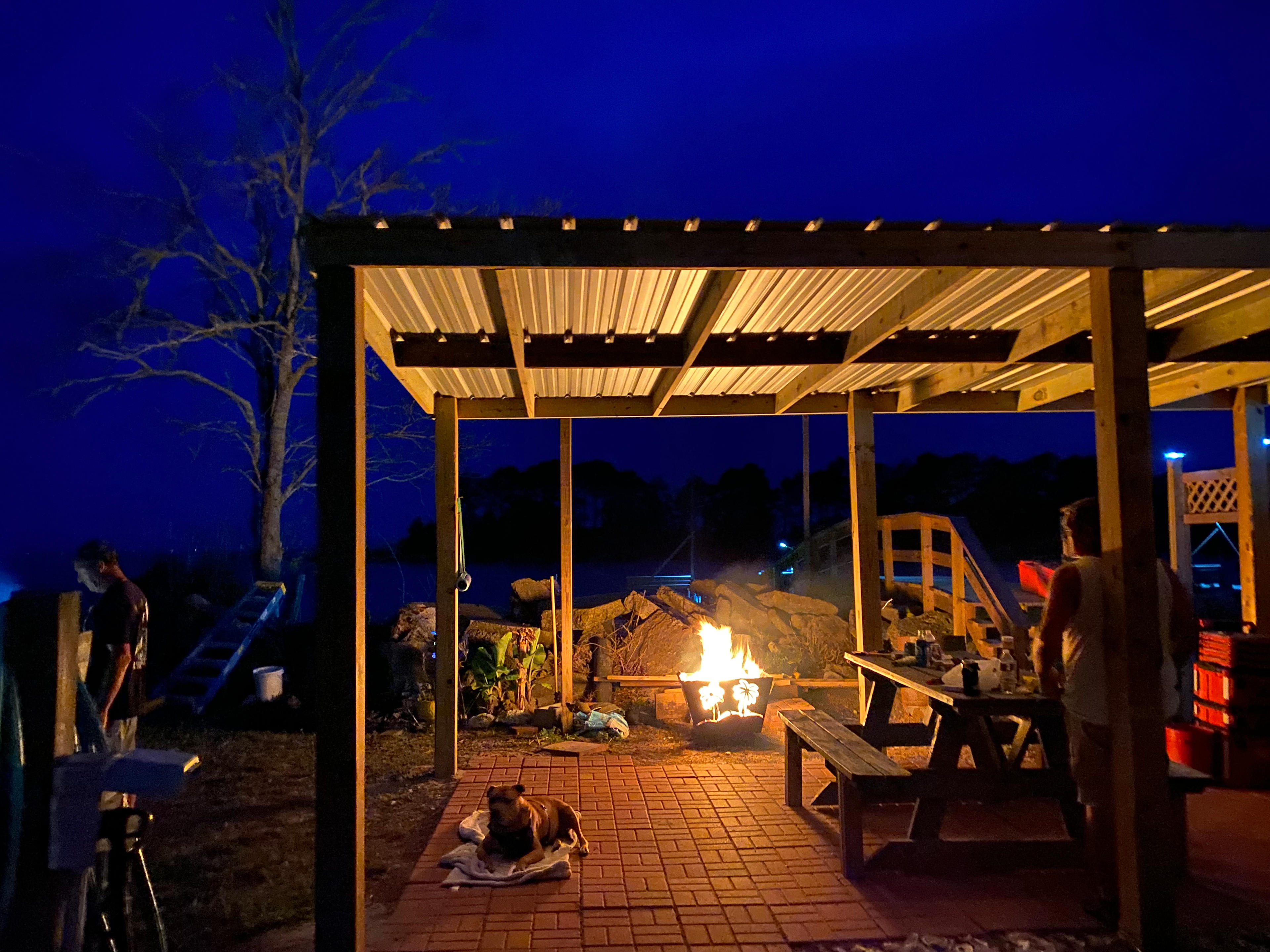 New wooden canopy just added