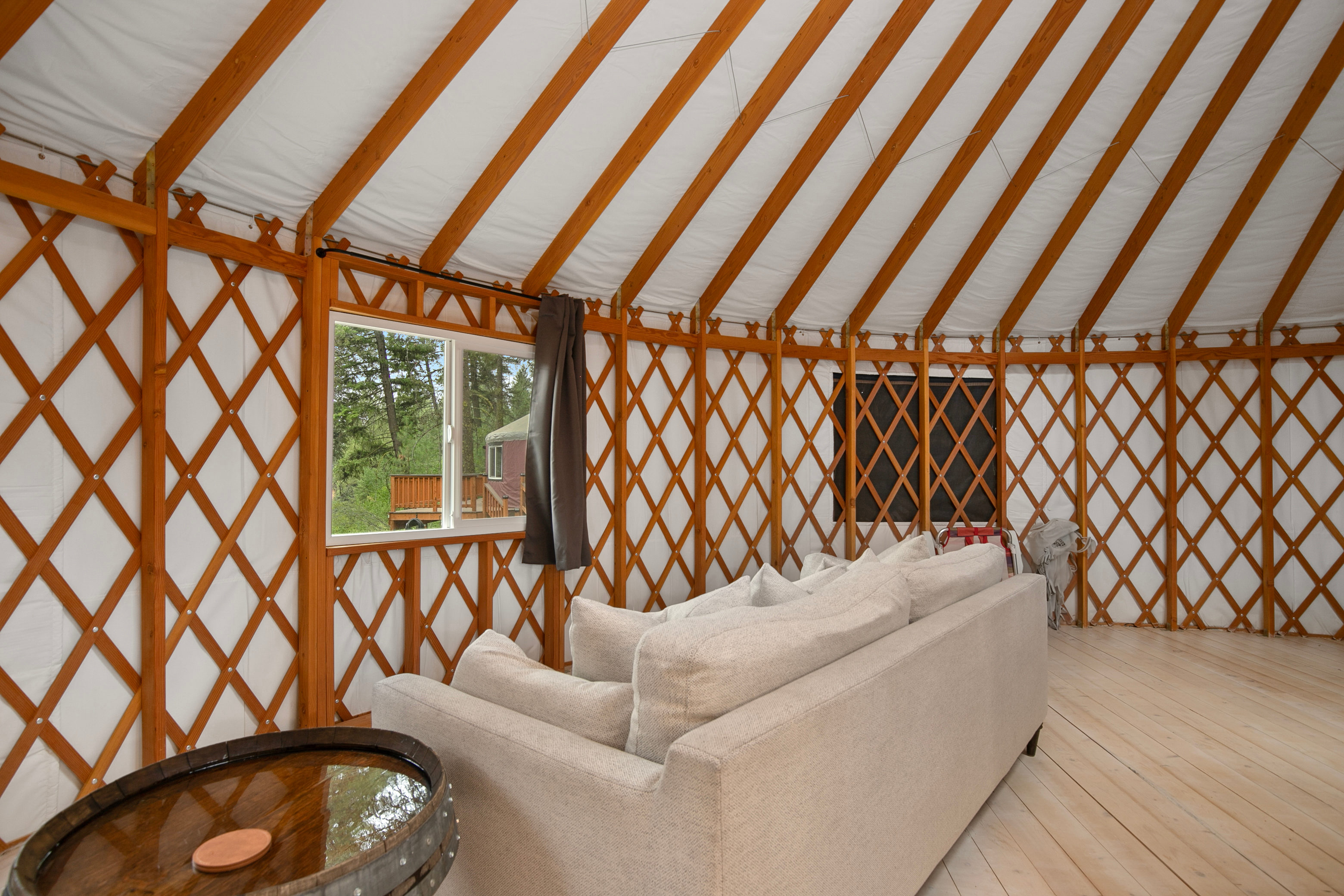Cozy and POSH-est Yurt