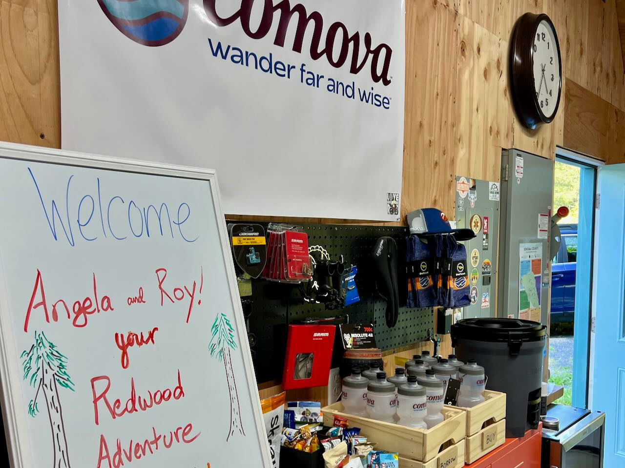 More Bike Barn amenities for cyclists
