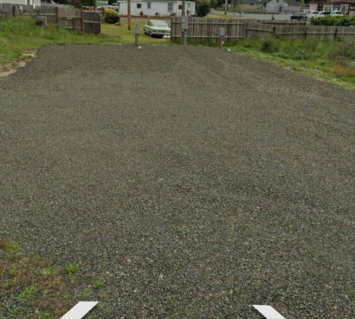2 RV SITES. Dry camping is to the right of these sites. Please pull off to one side of the gravel pad. 