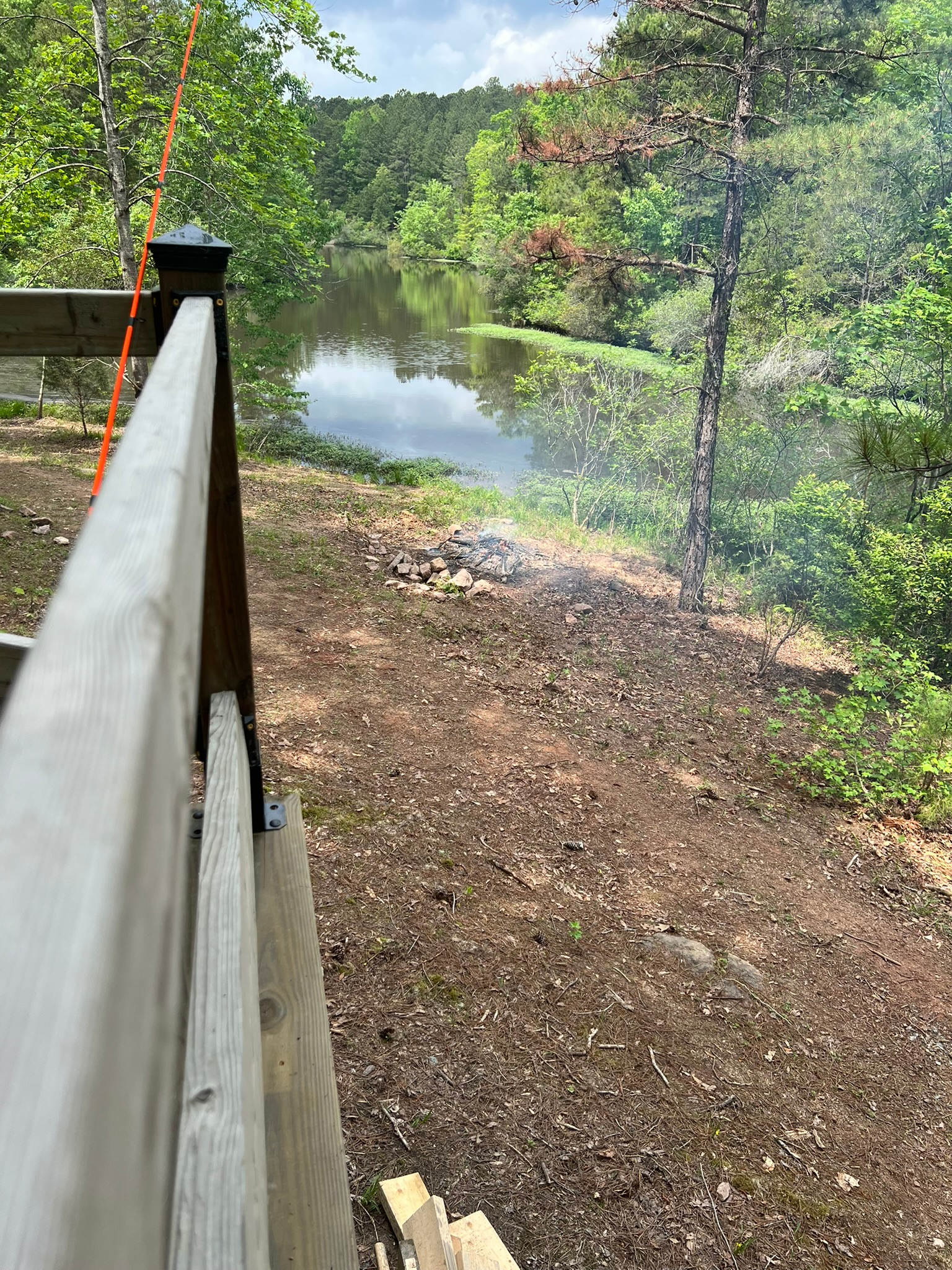 Lavender farm camping and fishing