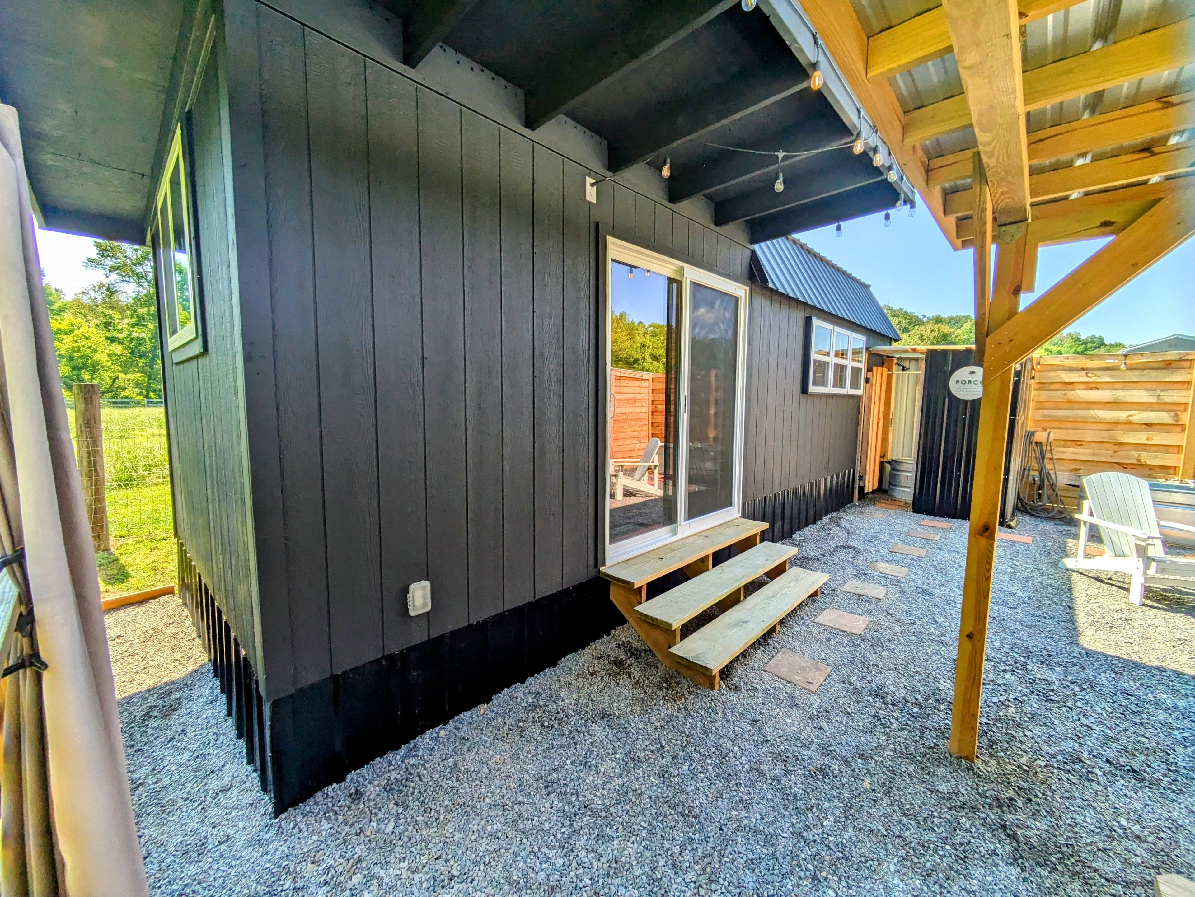 Goat Farm Glamping W Community Barn