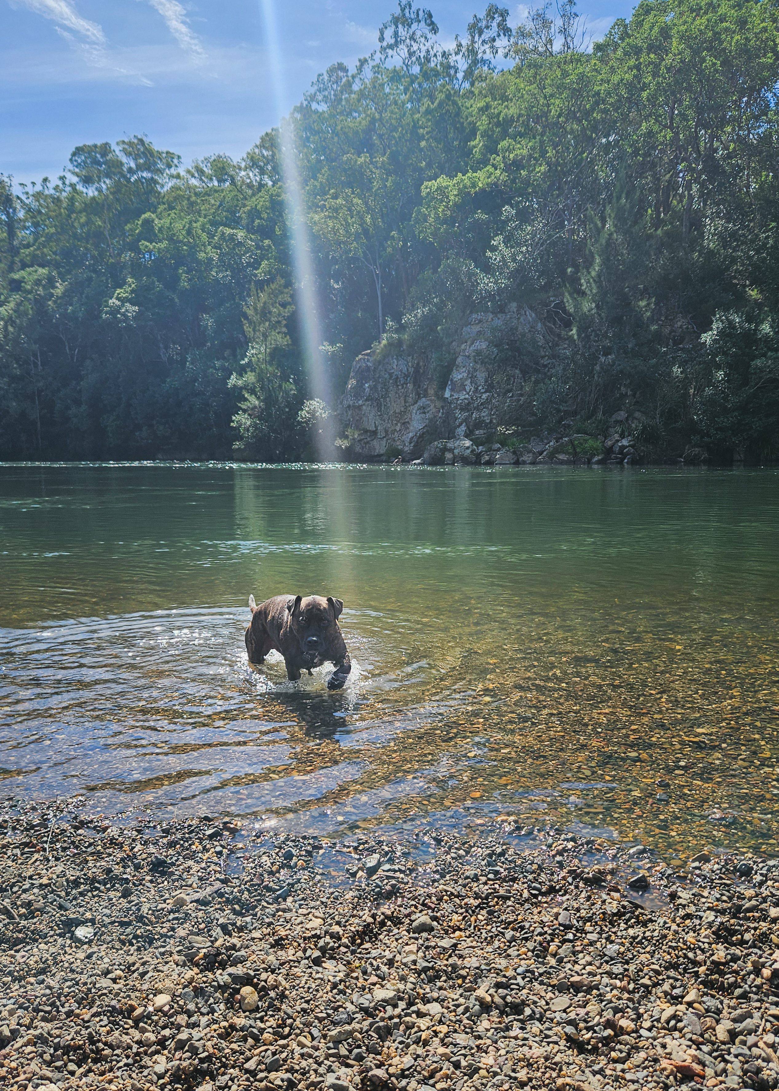 Long Flat Pub Riverside Camping