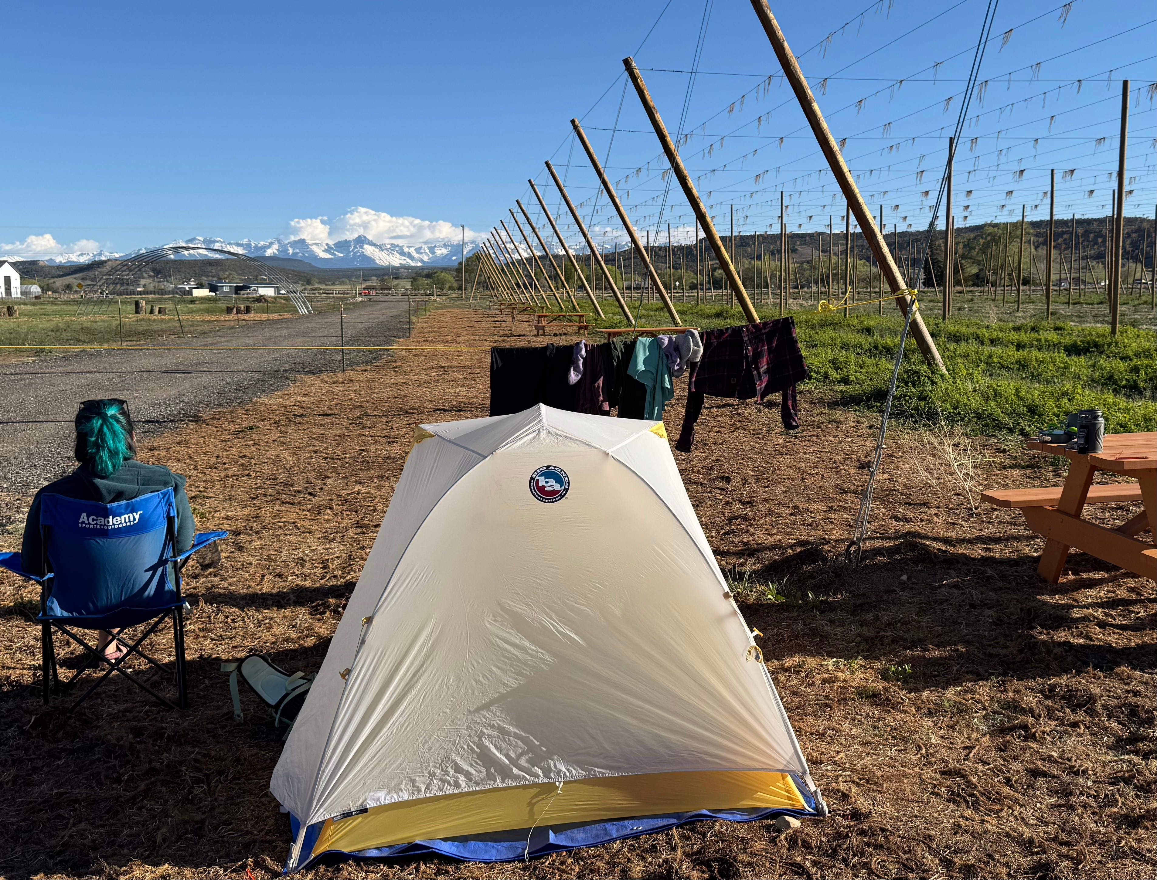 Beautiful San Juan views from the sites!