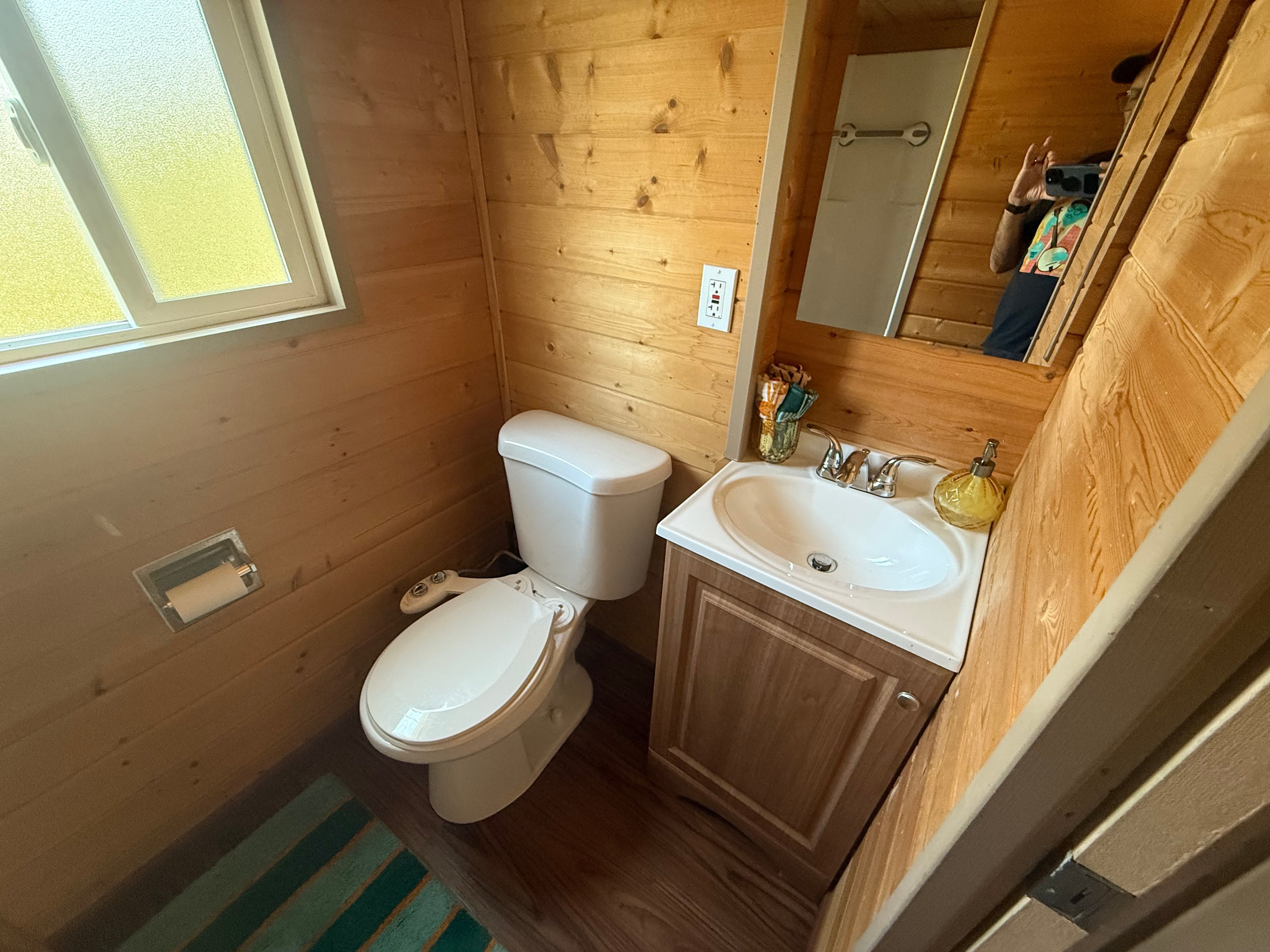 Bathroom area