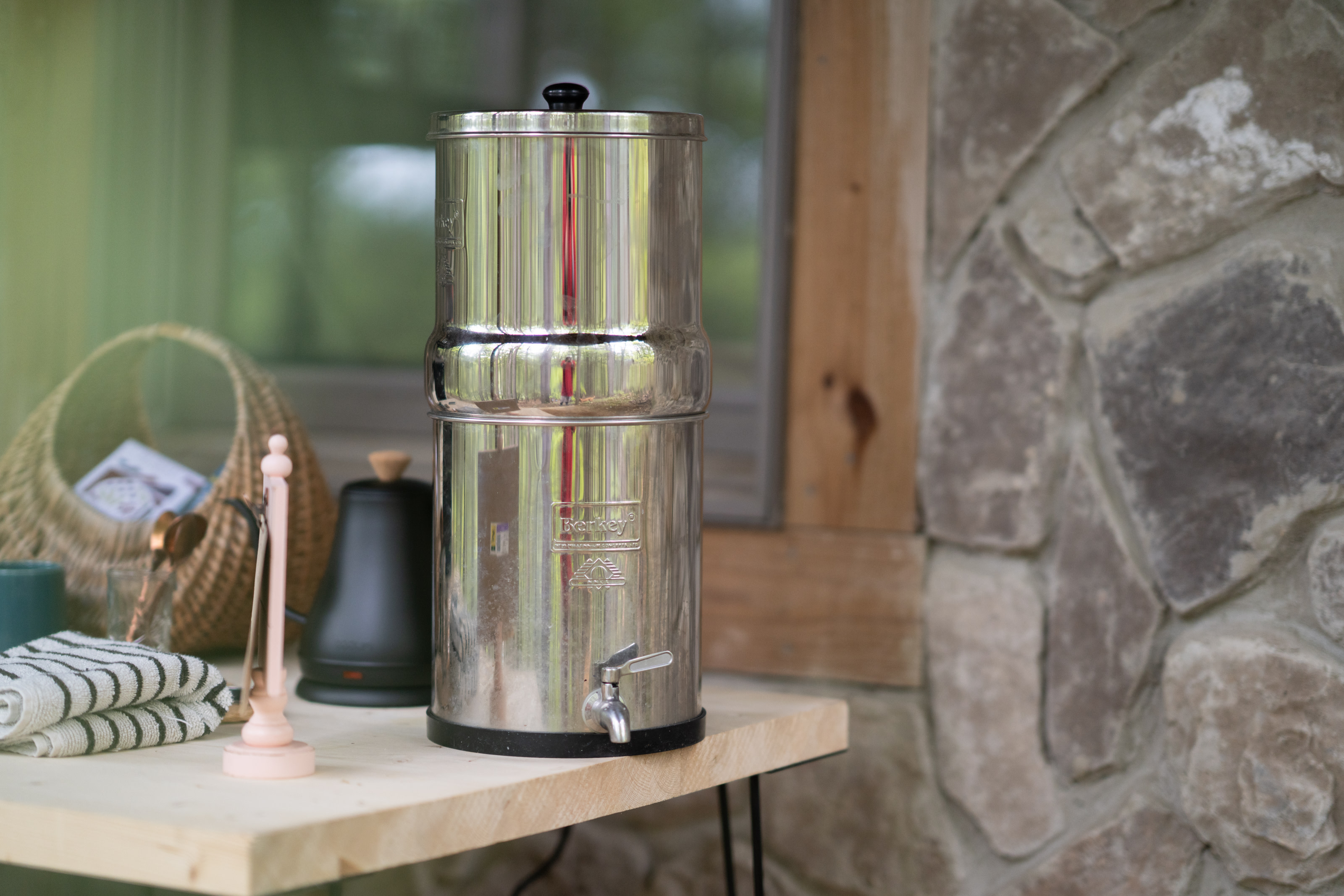 Berkey water filter.