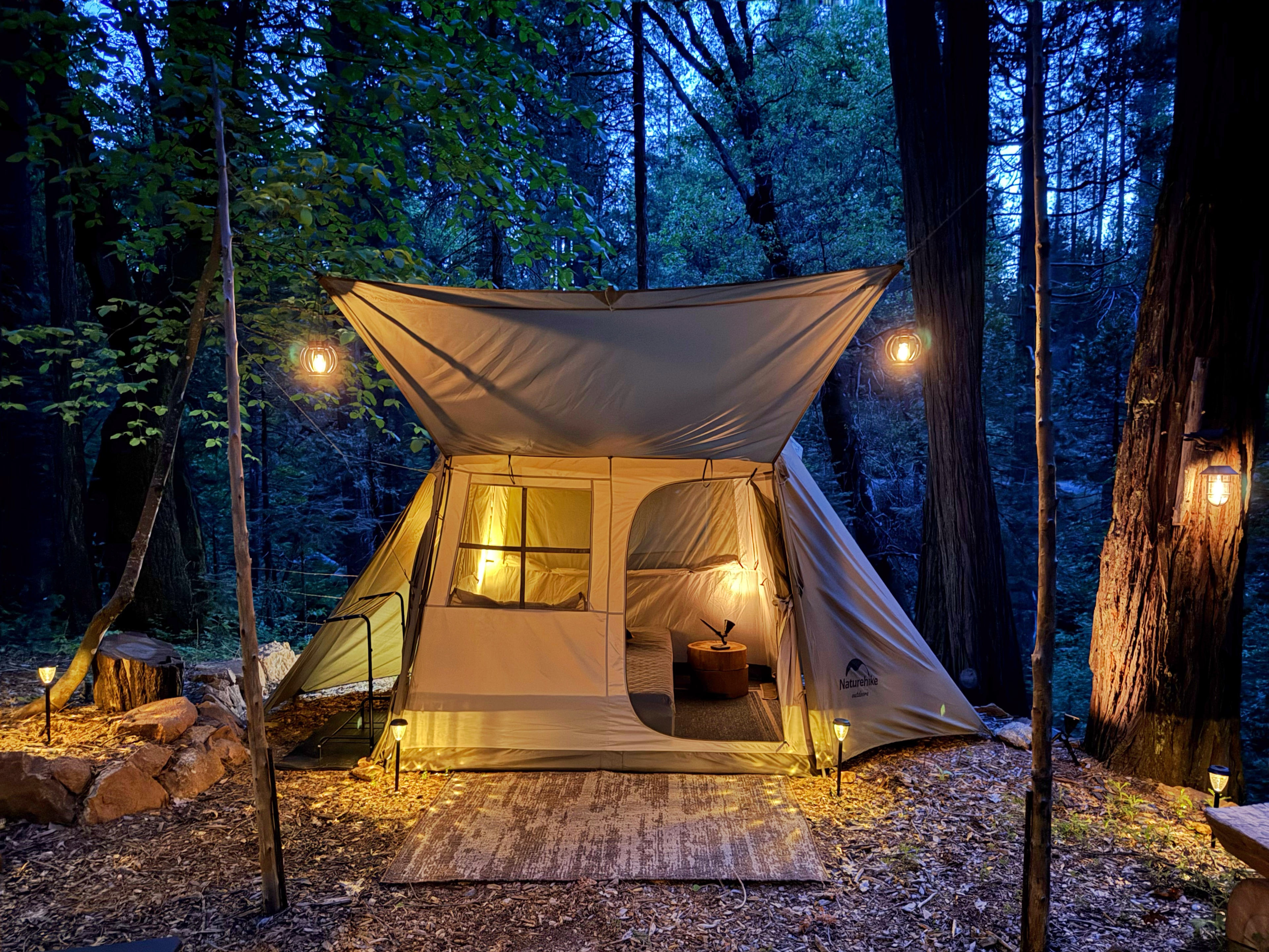 Comfort Camping on Love Creek