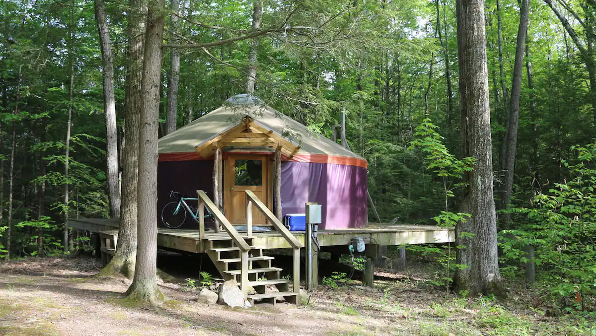Magical Yurt in the Woods