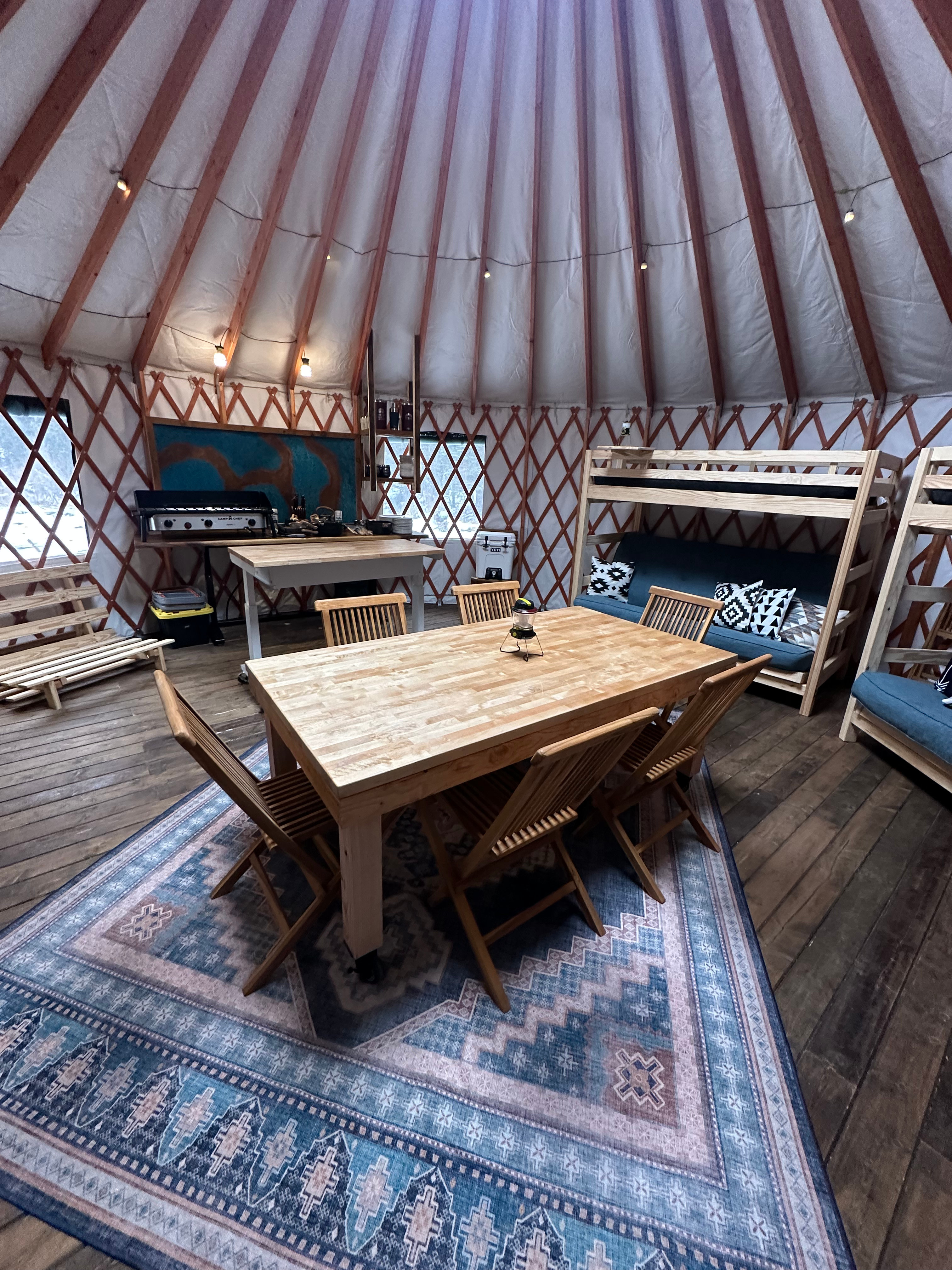 Uinta Mountains Waterfront Yurt