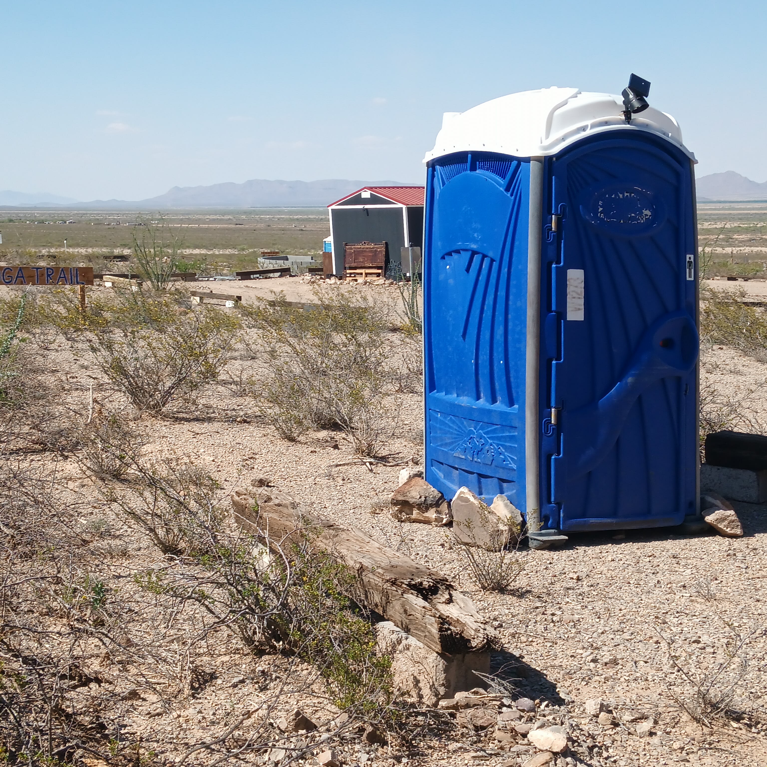 Desert Gardens Oasis in Lobo, Texas