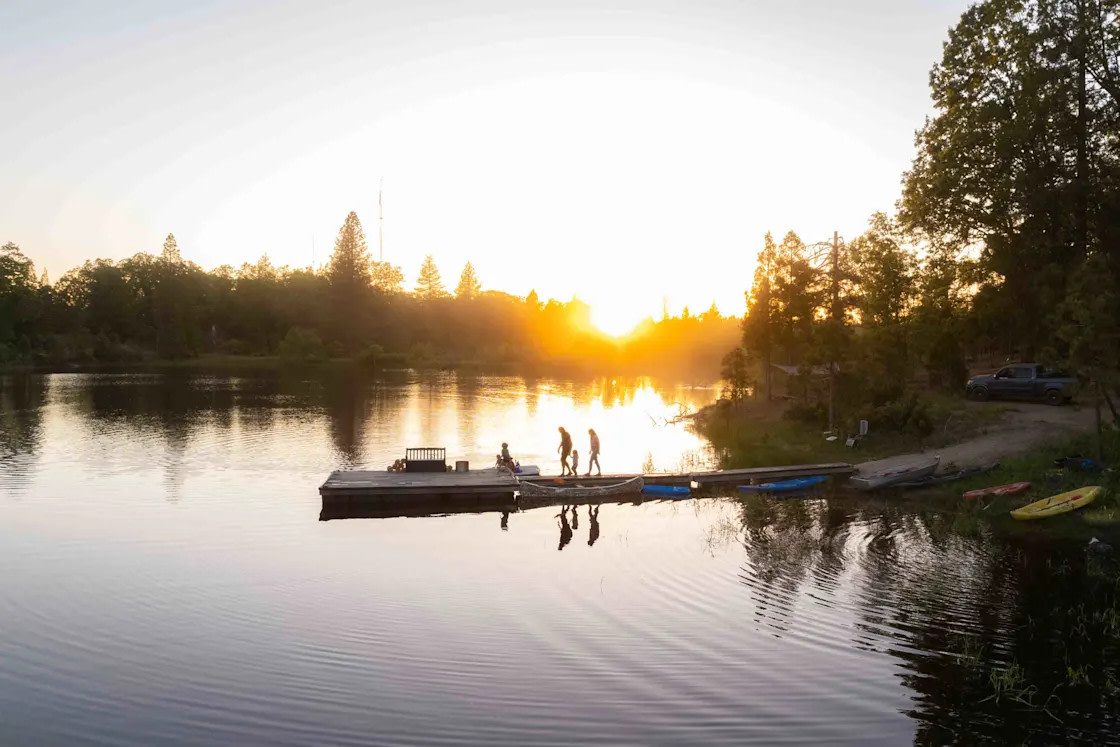 Private lake on 100 acre forest