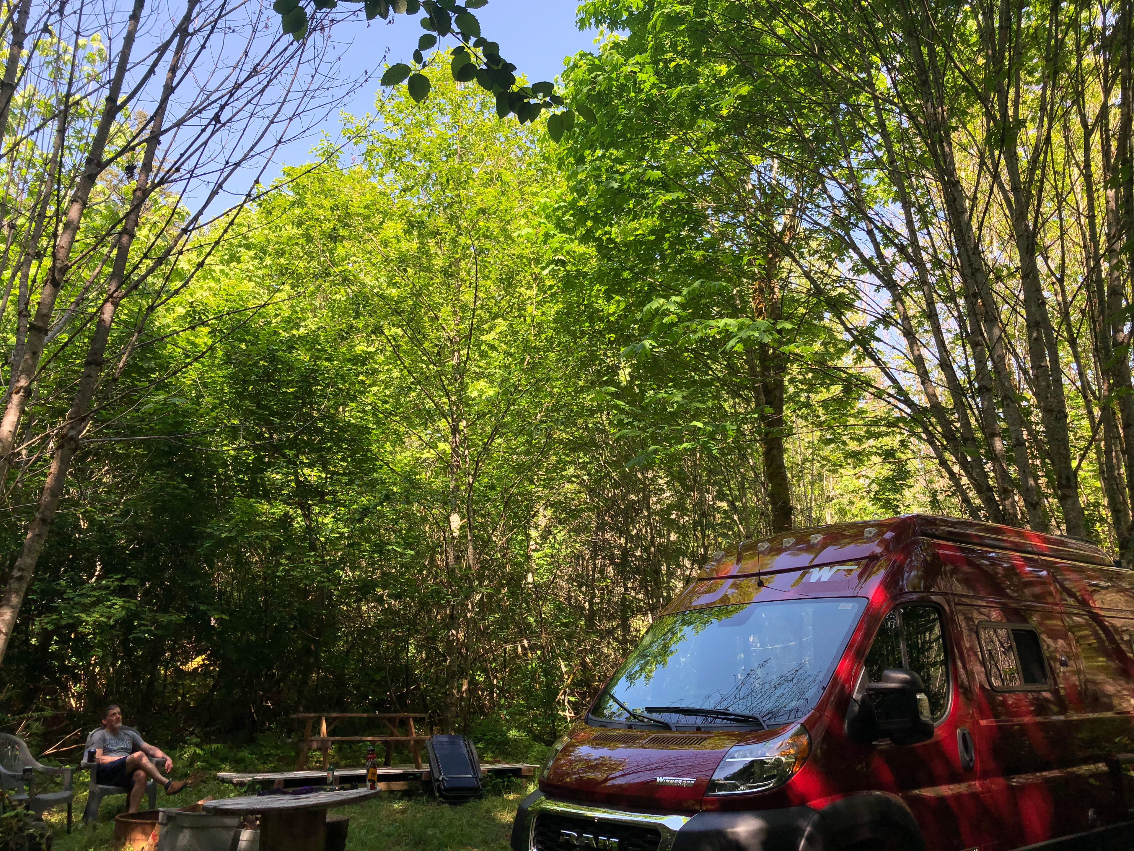 Earth Biscuits Skykomish Campground