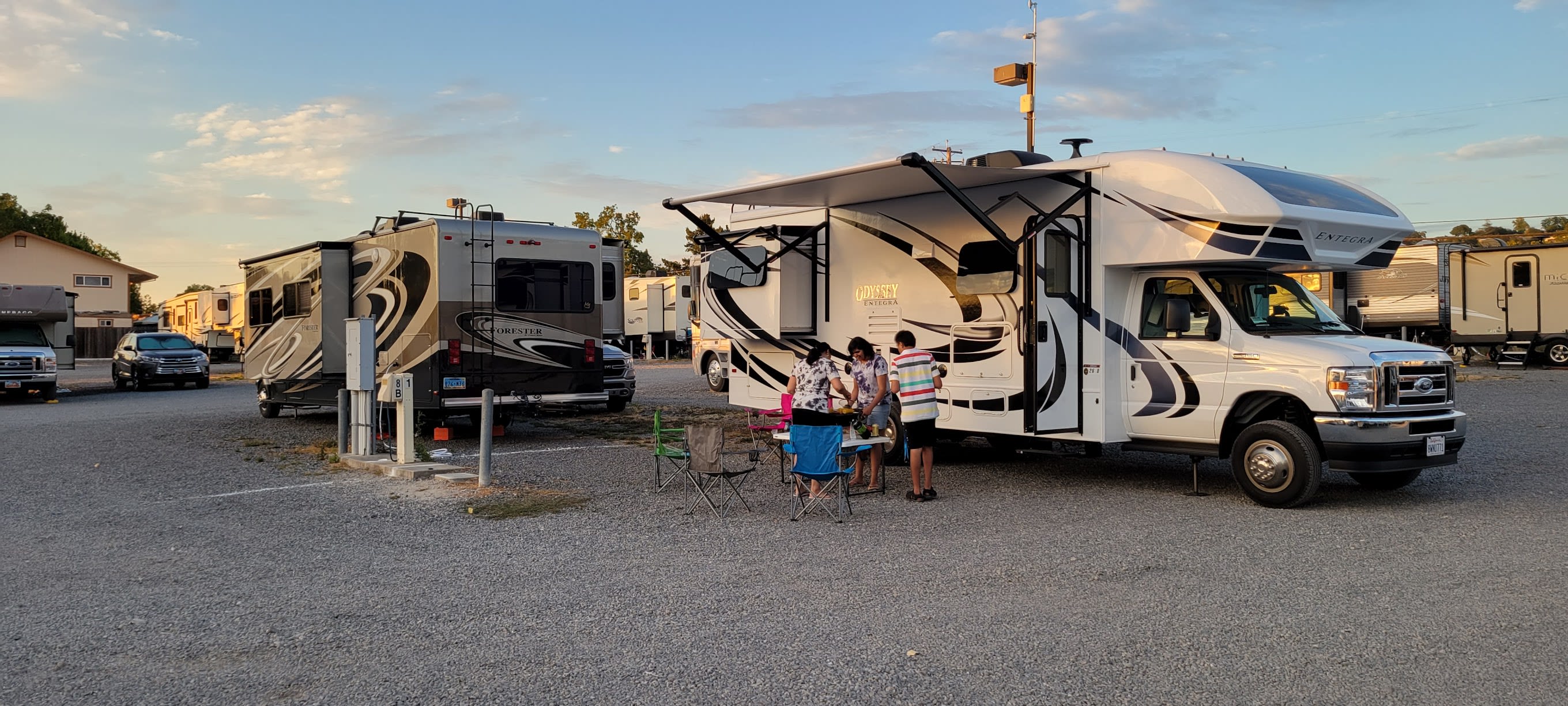 Sonoma County RV Park at the Fairgrounds
