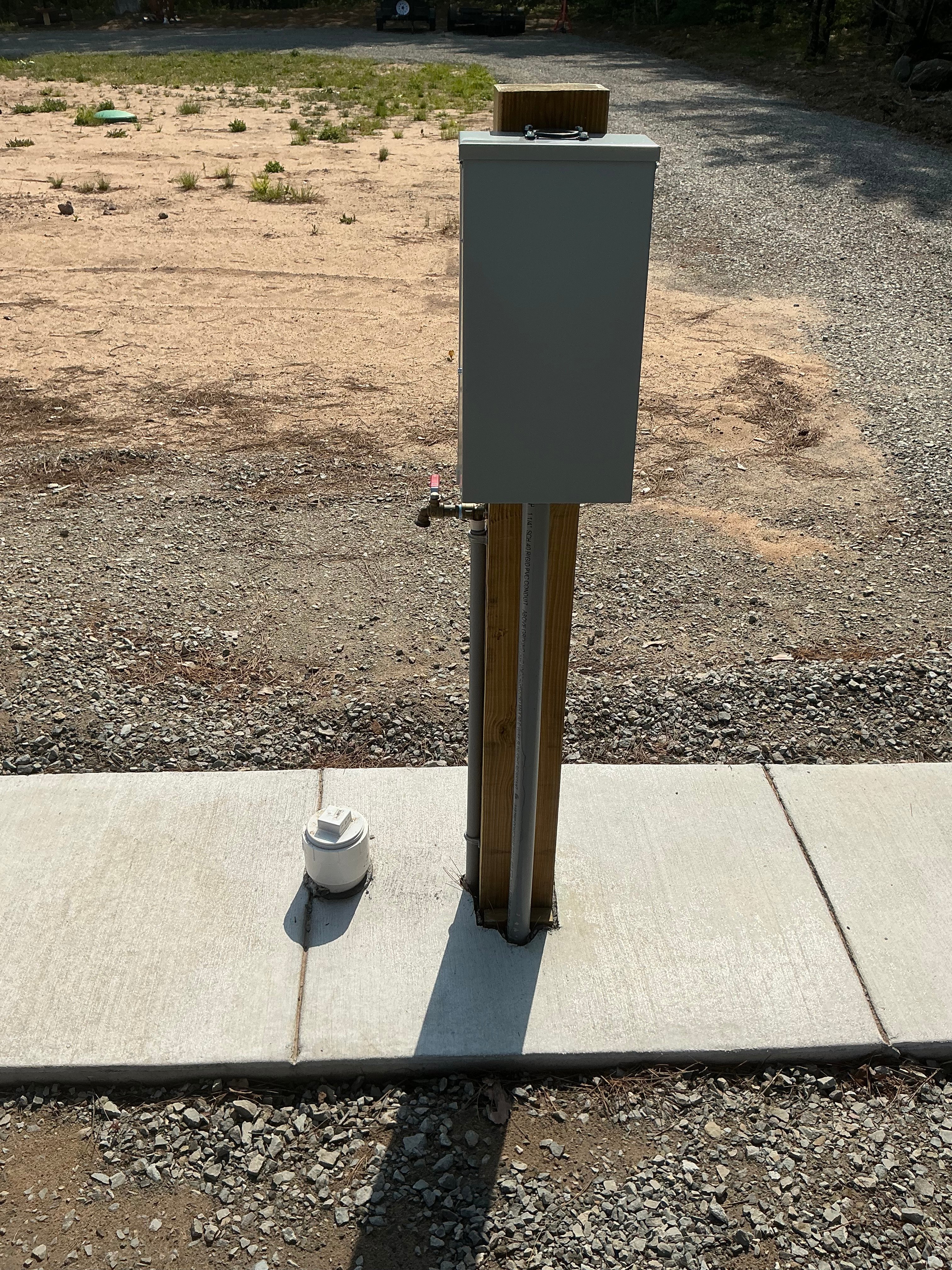 Full RV Hookup by Lake Superior