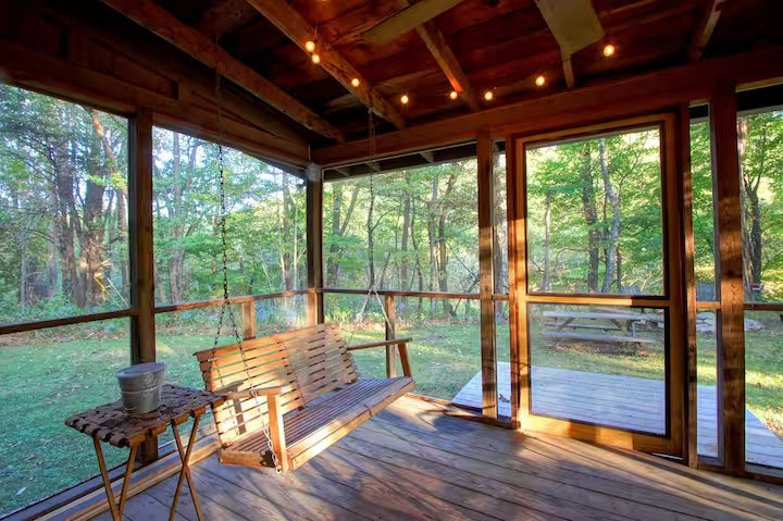 1848 Log Cabin in the Trees