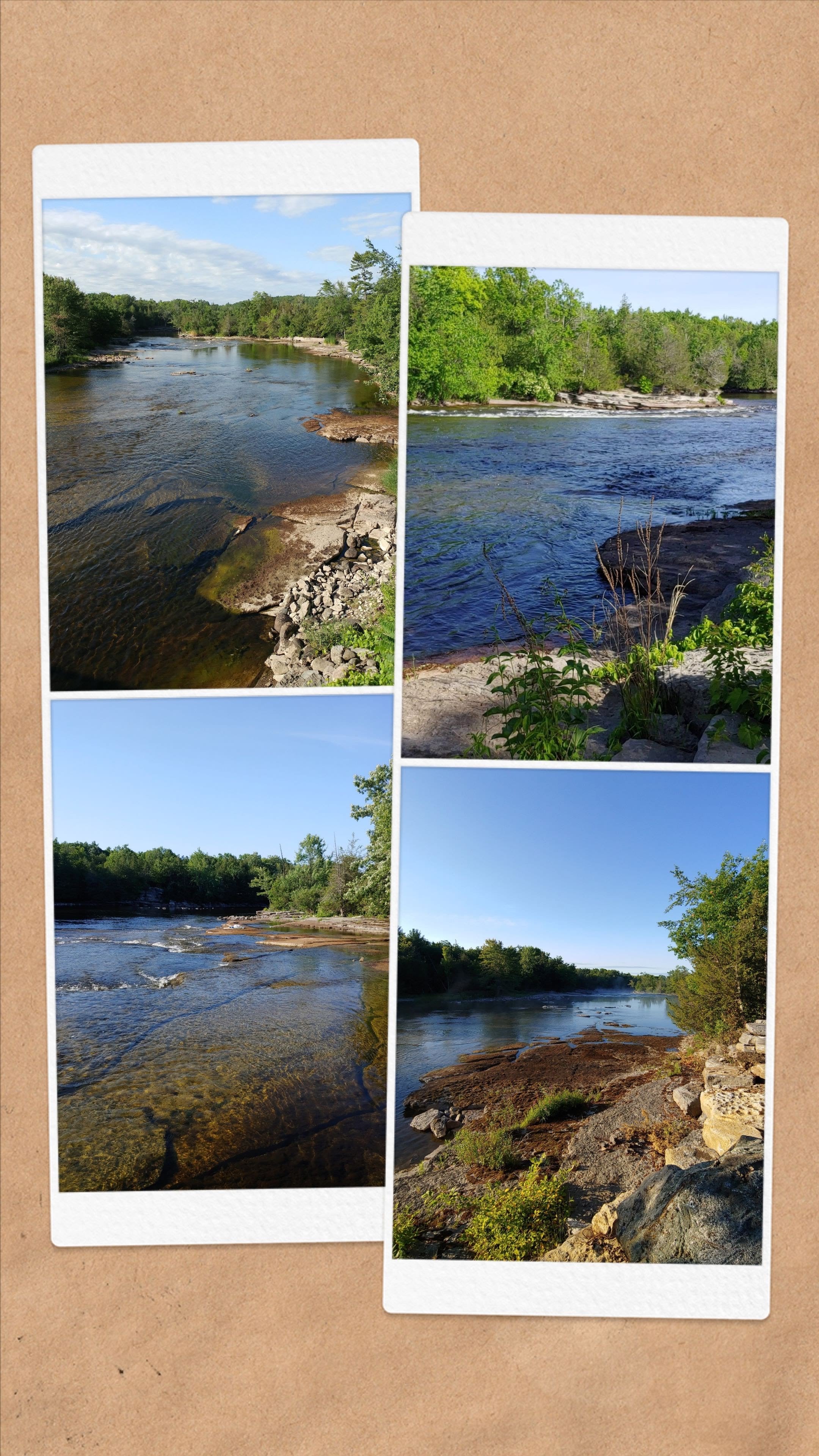 Direct access to Crowe River.