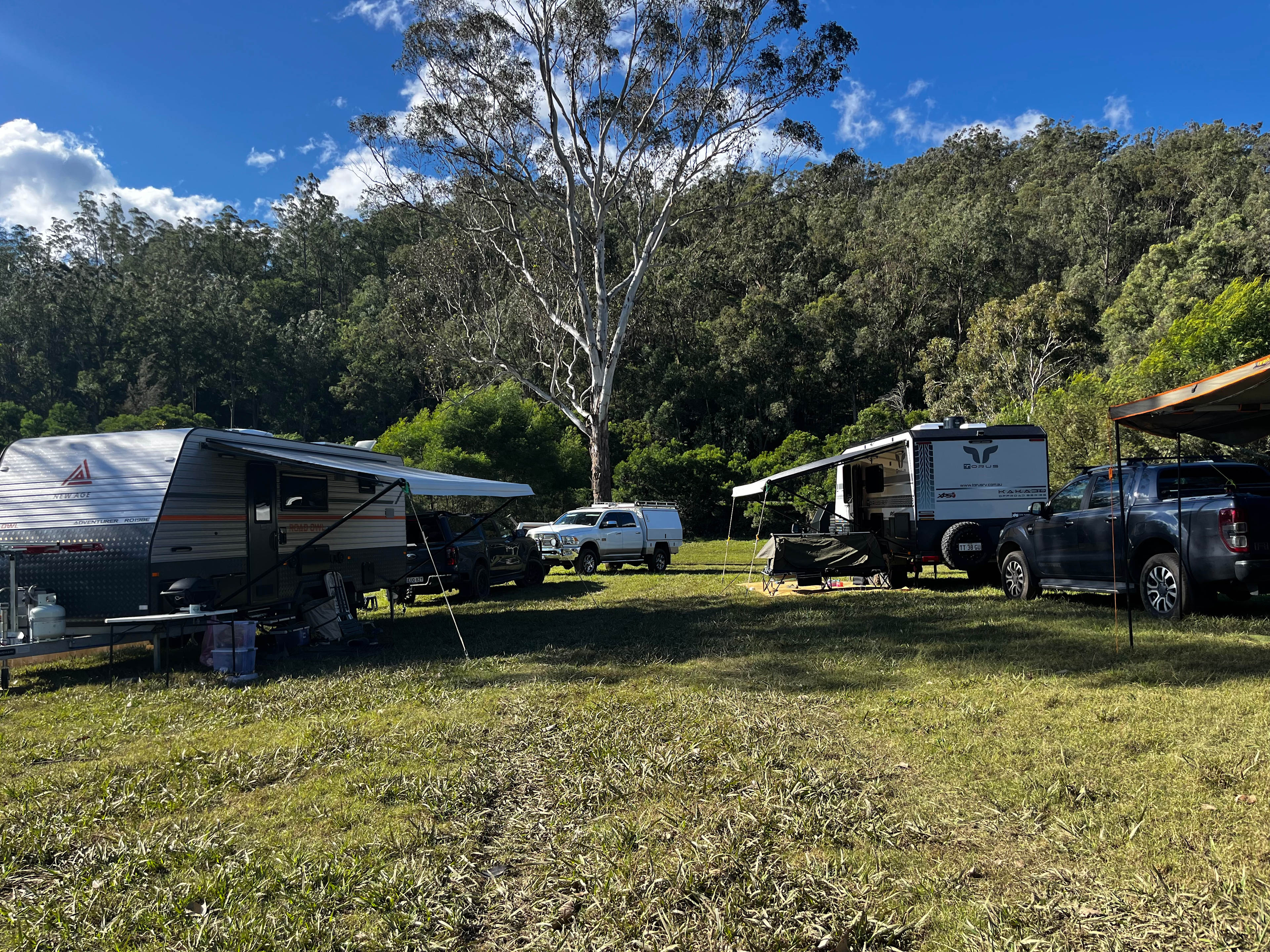 Wollombi flats camping