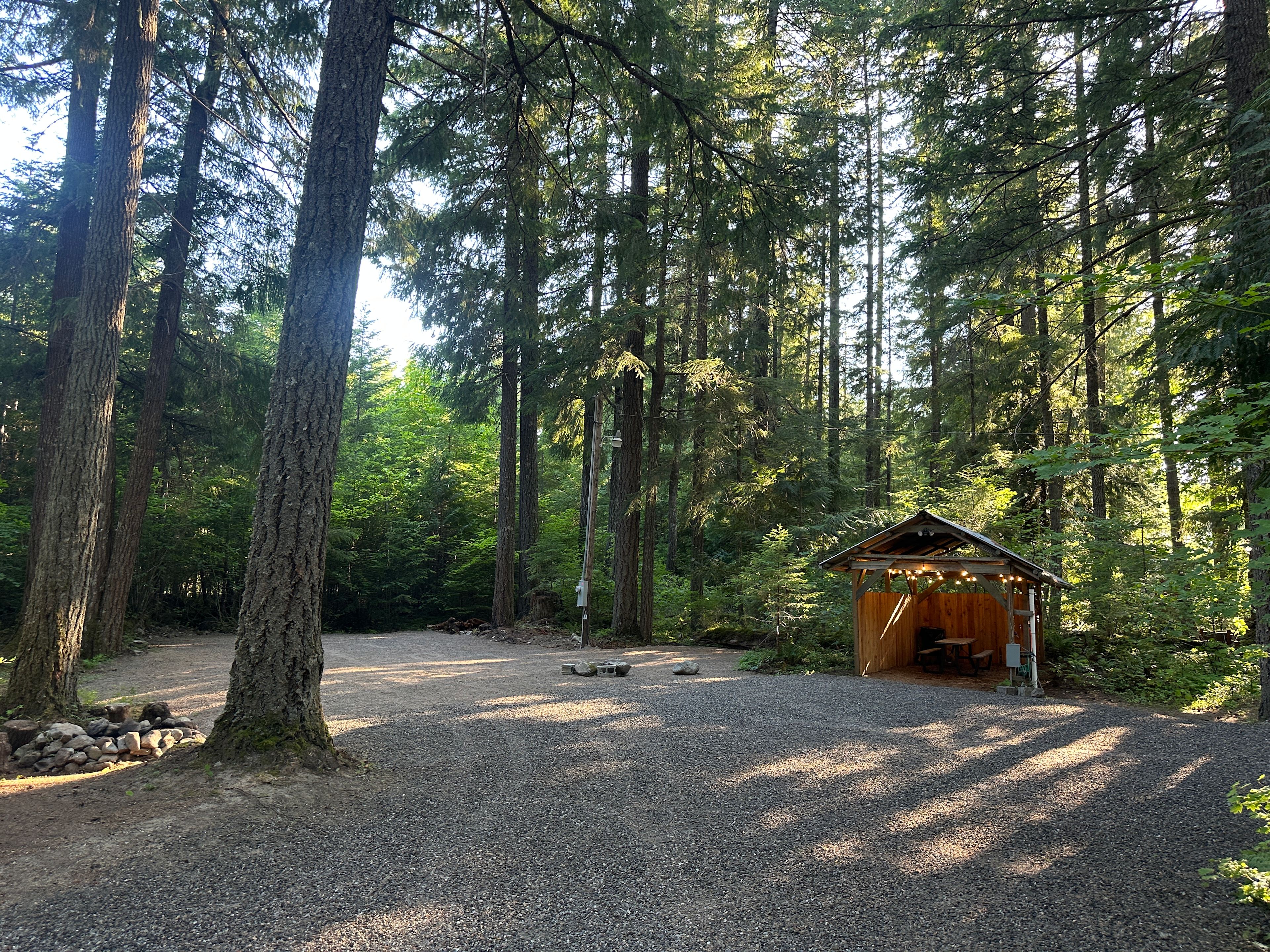 Private RV parking near Mt Rainier