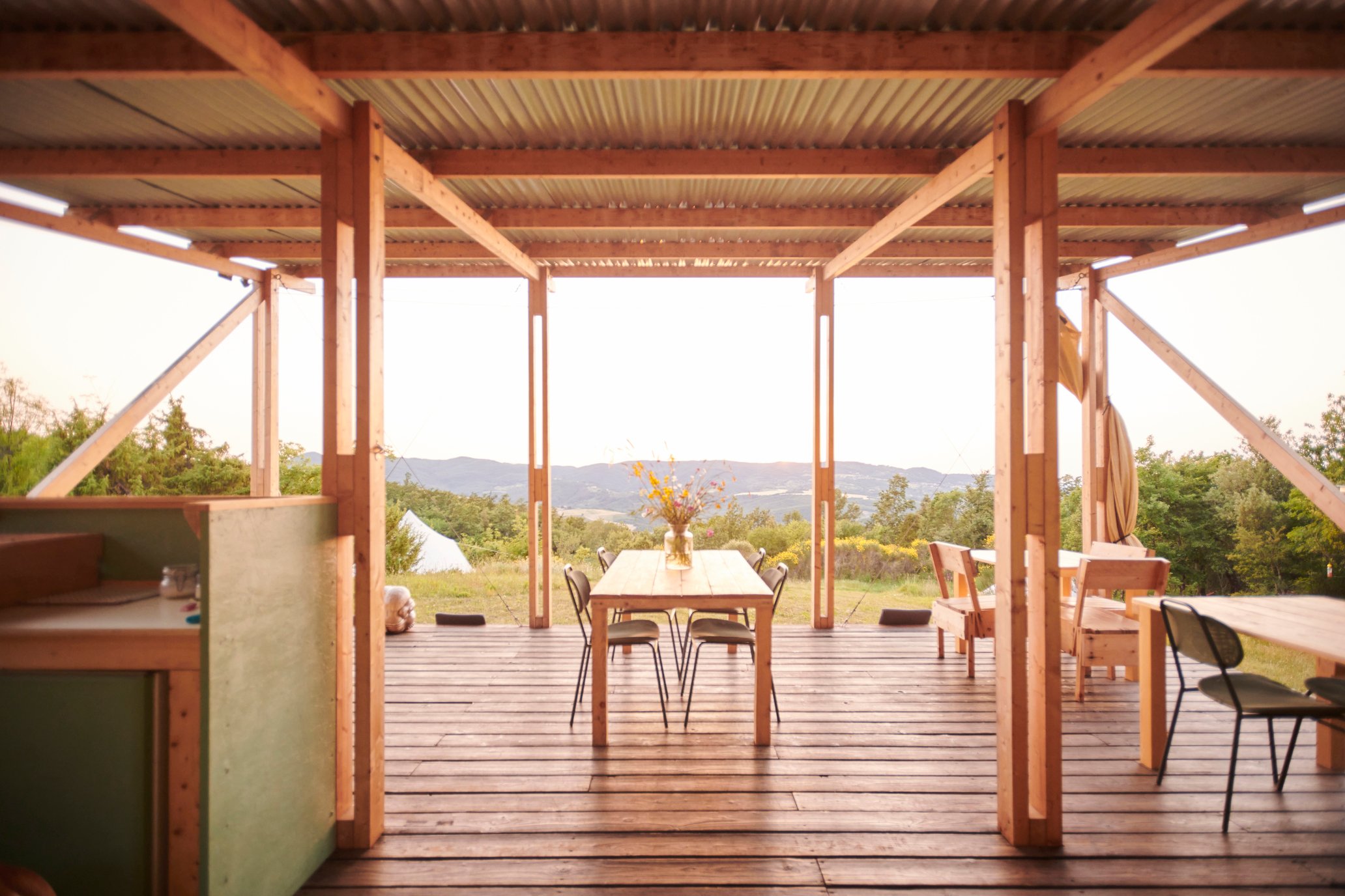 Boutique campsite in wild Tuscany