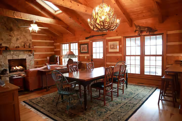 Wonderful Log Home on Lake Mattamuskeet