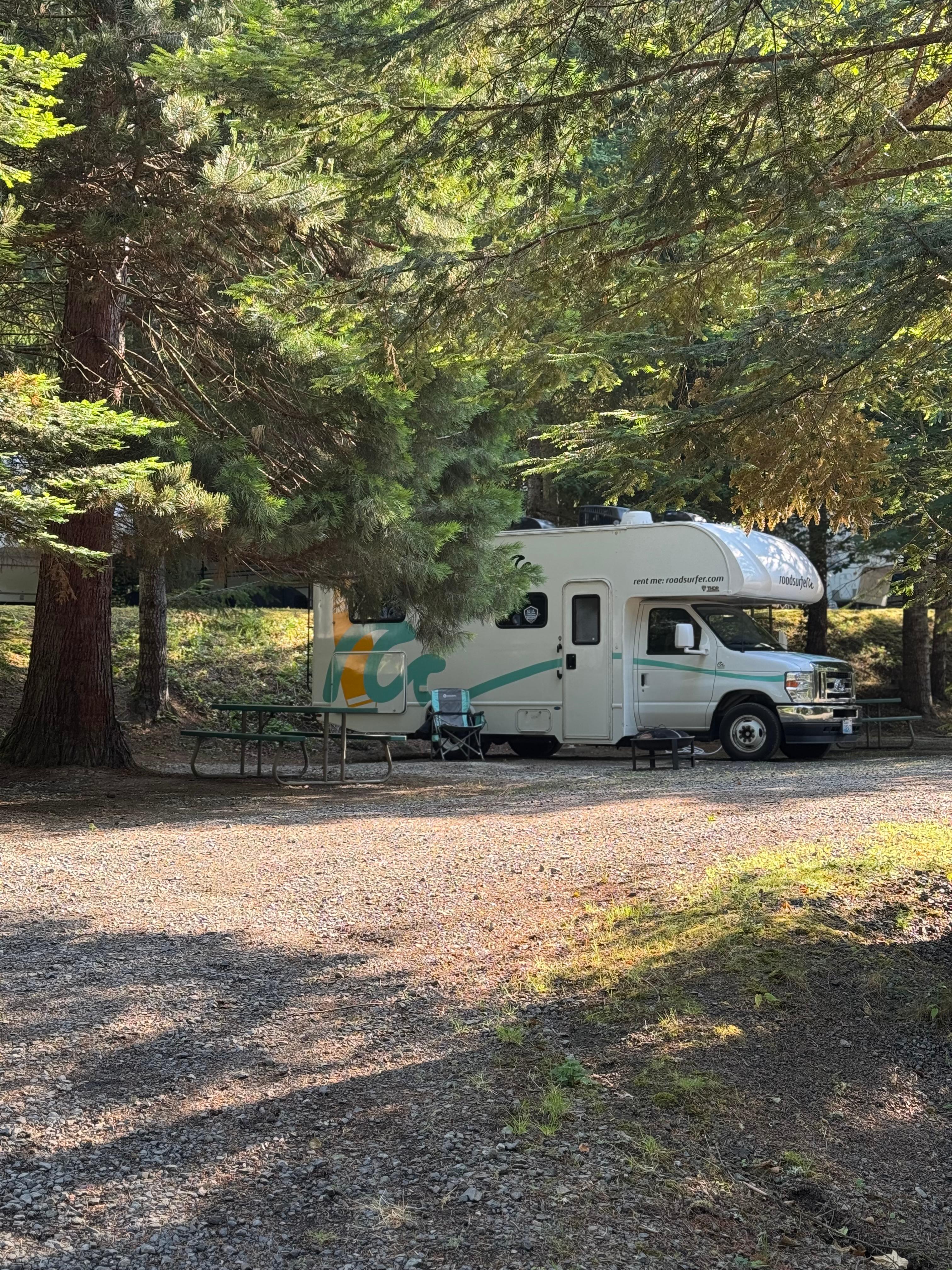 View of campsite #27