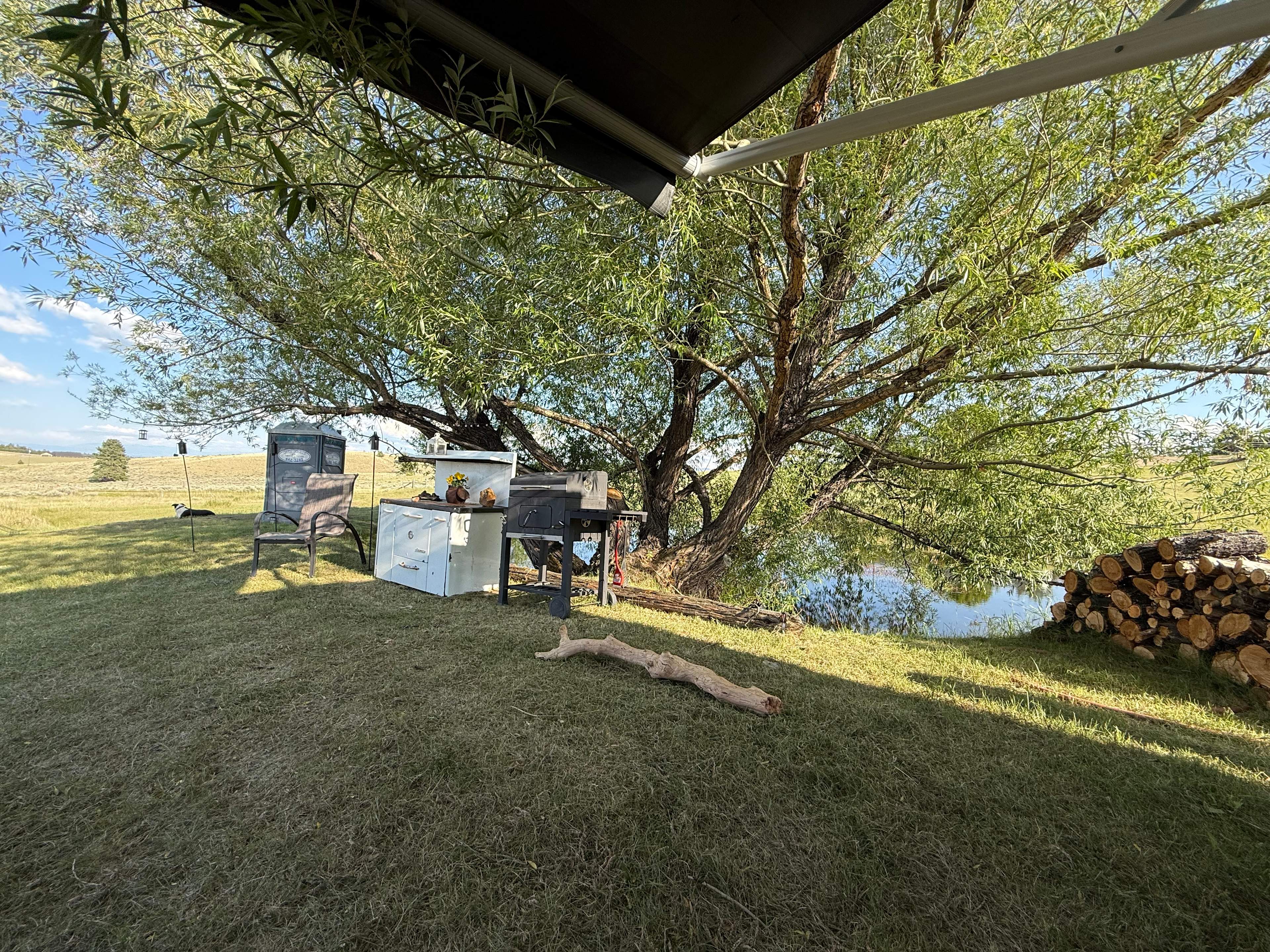 Little Johnny will be removed from there to behind a camper. 