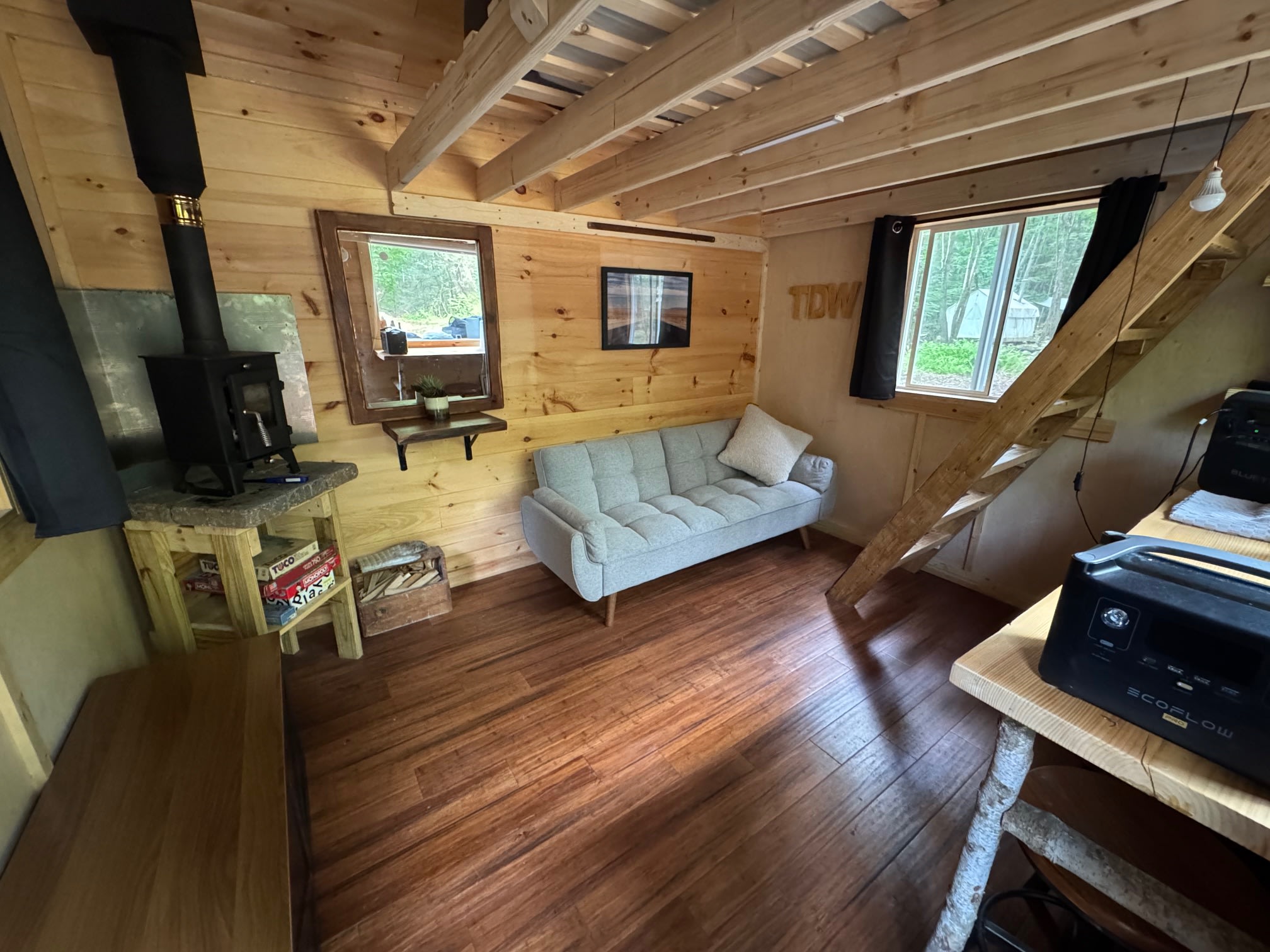 Tiny Cabin on 45 Acres With Stream