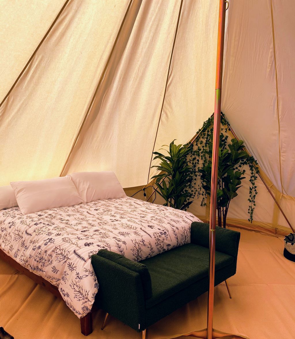 Moby's Pacific Beach Bell Tent