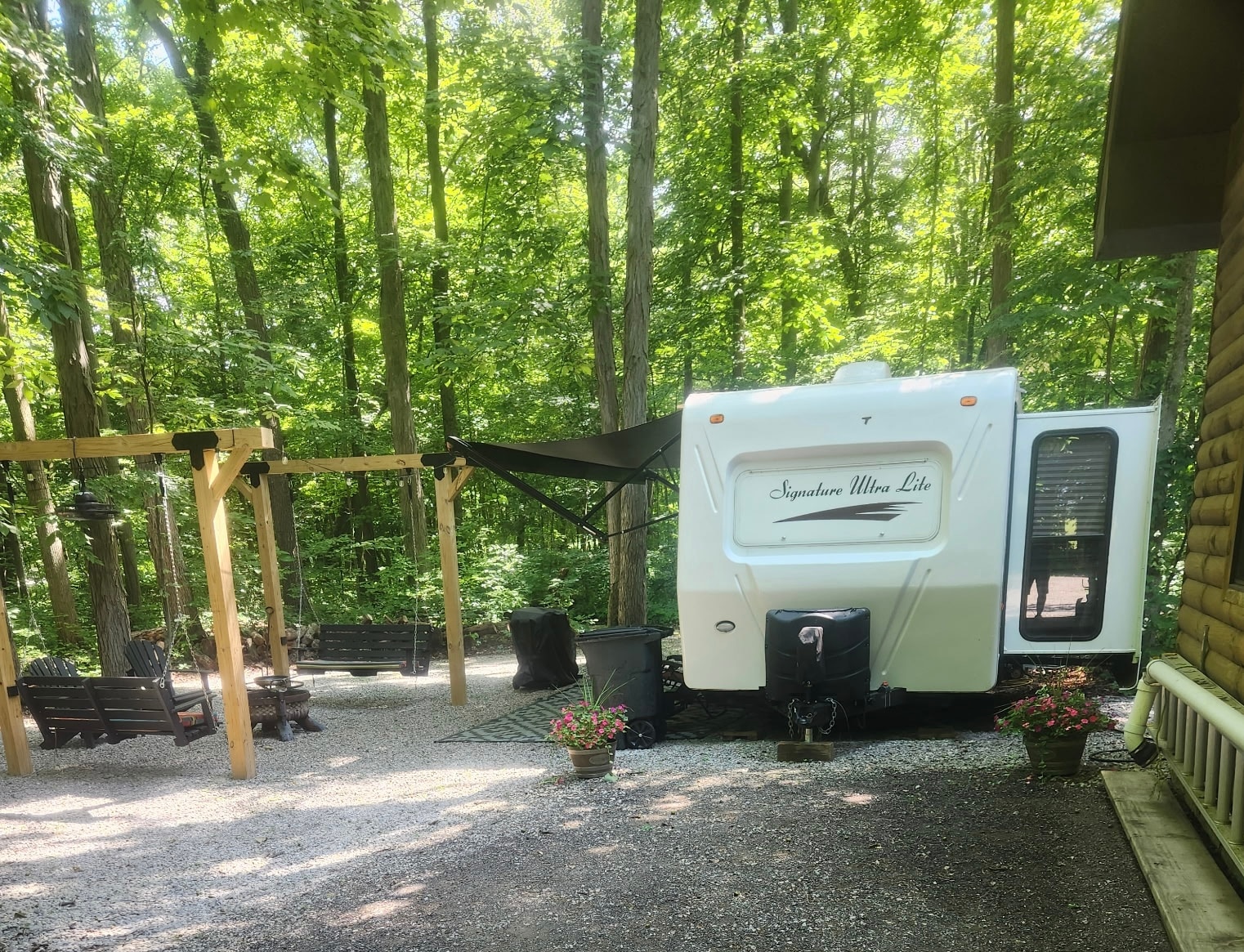 Hale’s Hideaway Forest Camping