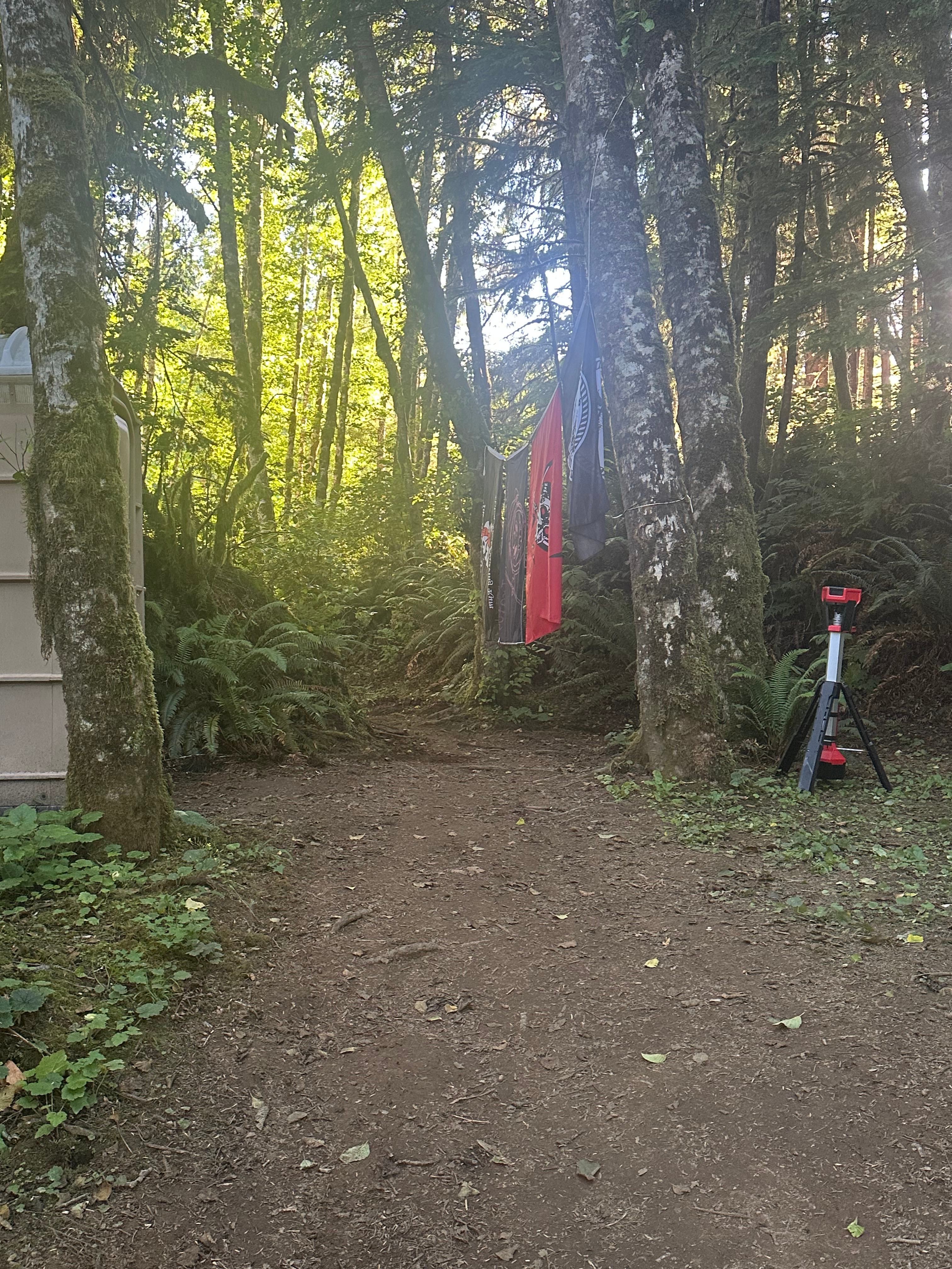 Entry to camp