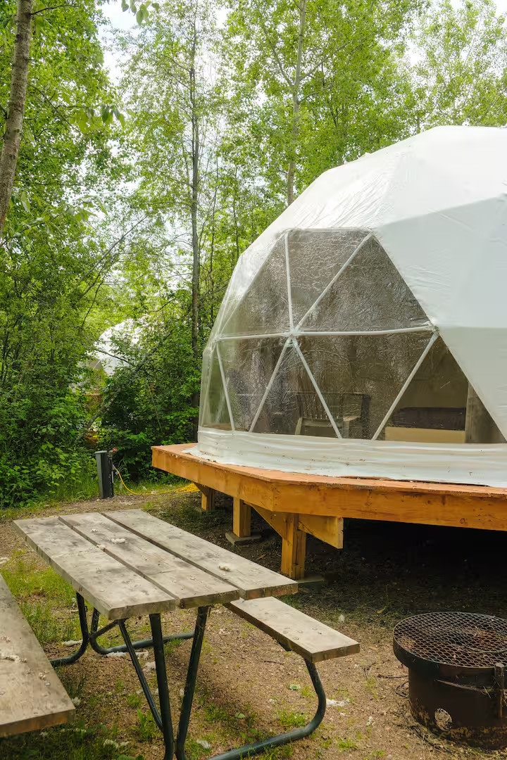 Geodesic Dome at Plamondon AB-2