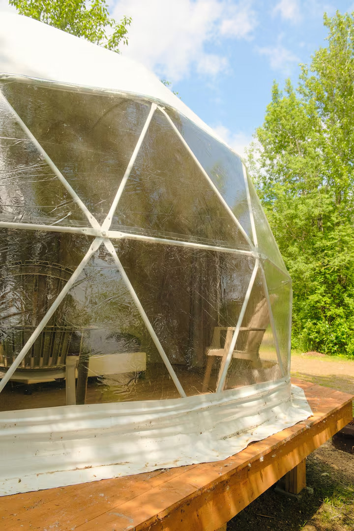 Geodesic Dome at Plamondon AB-2