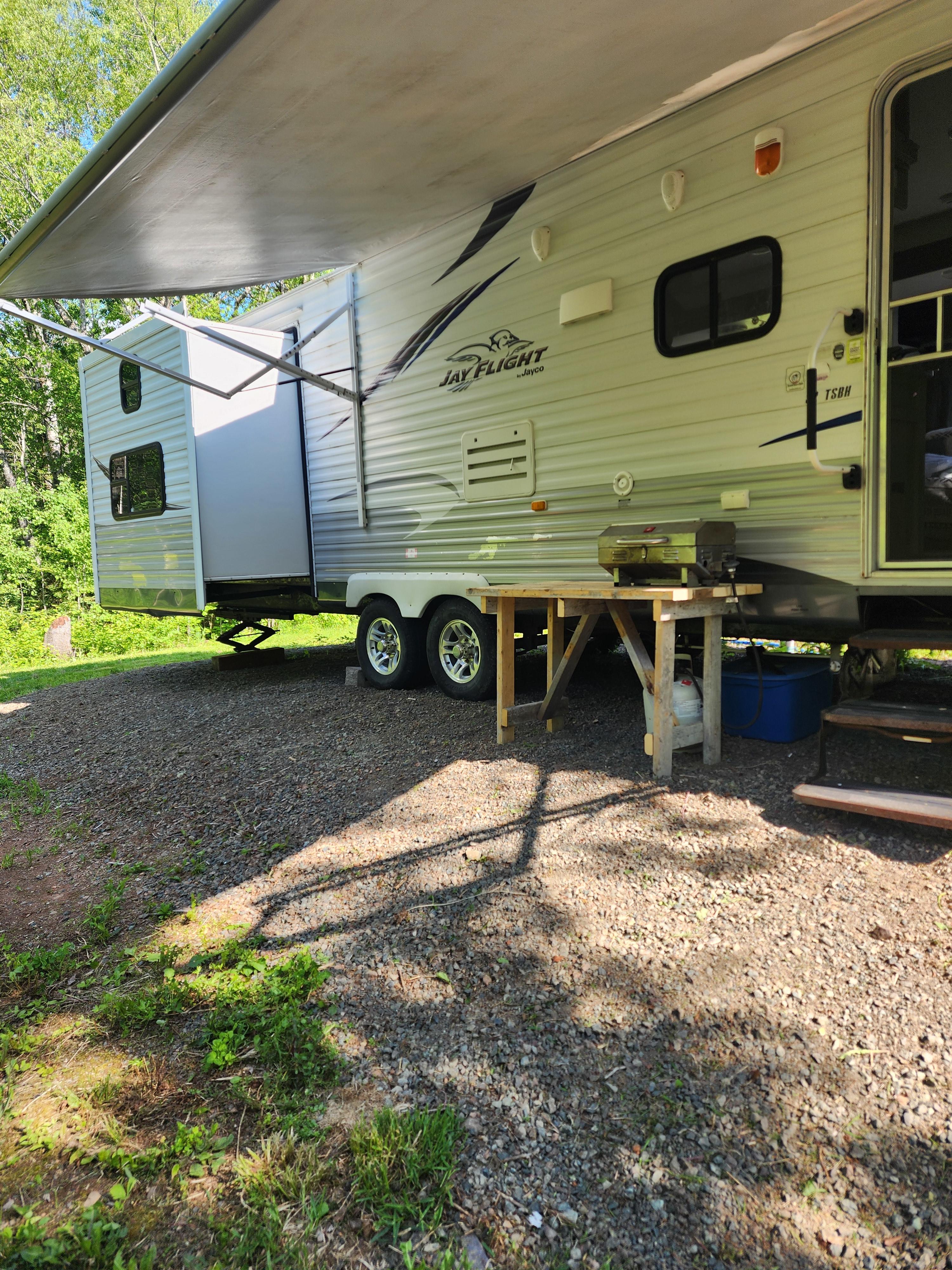 RV Camping Spot 50 amps 3 services