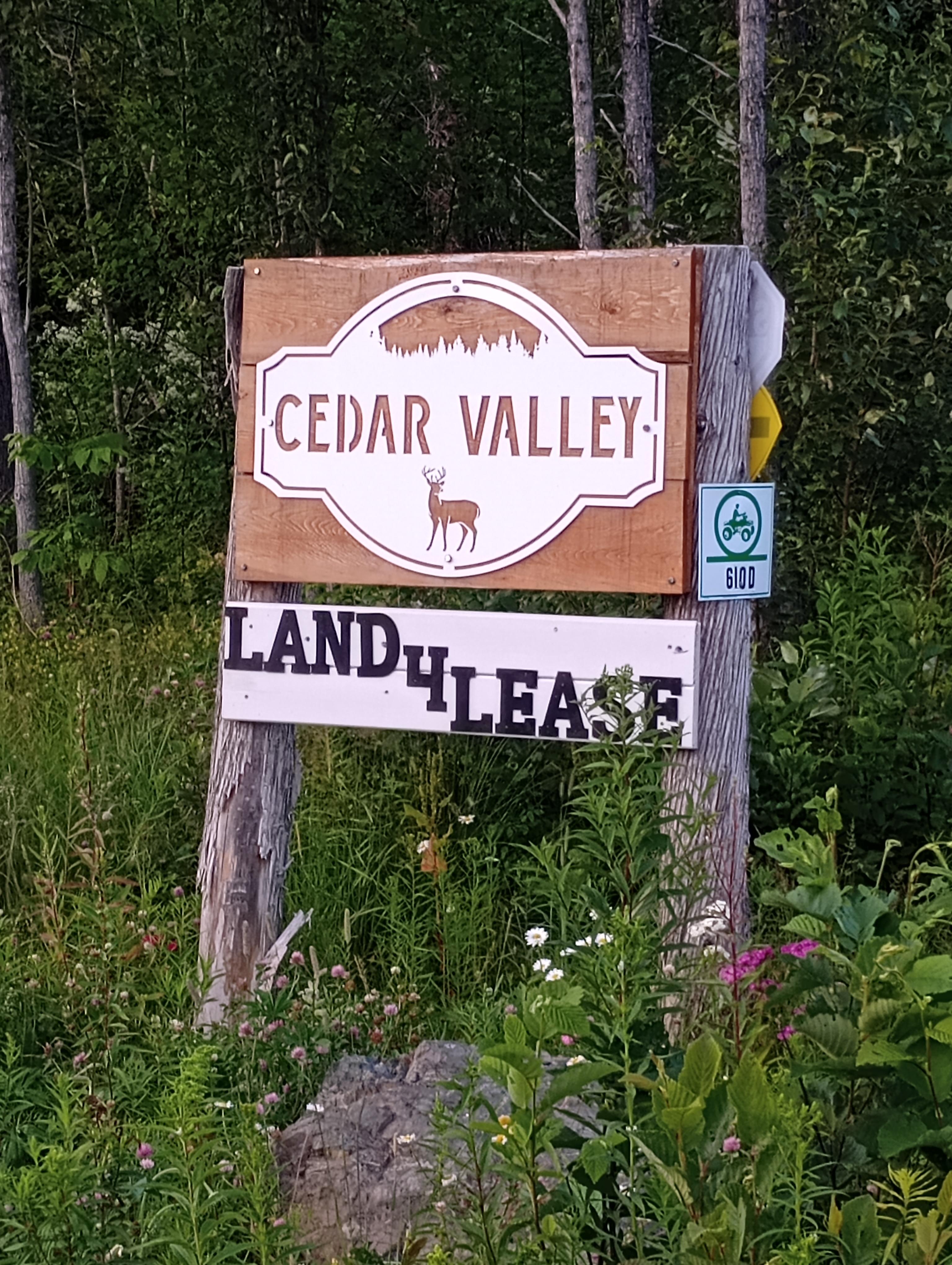 Cedar Valley Land 4 Lease