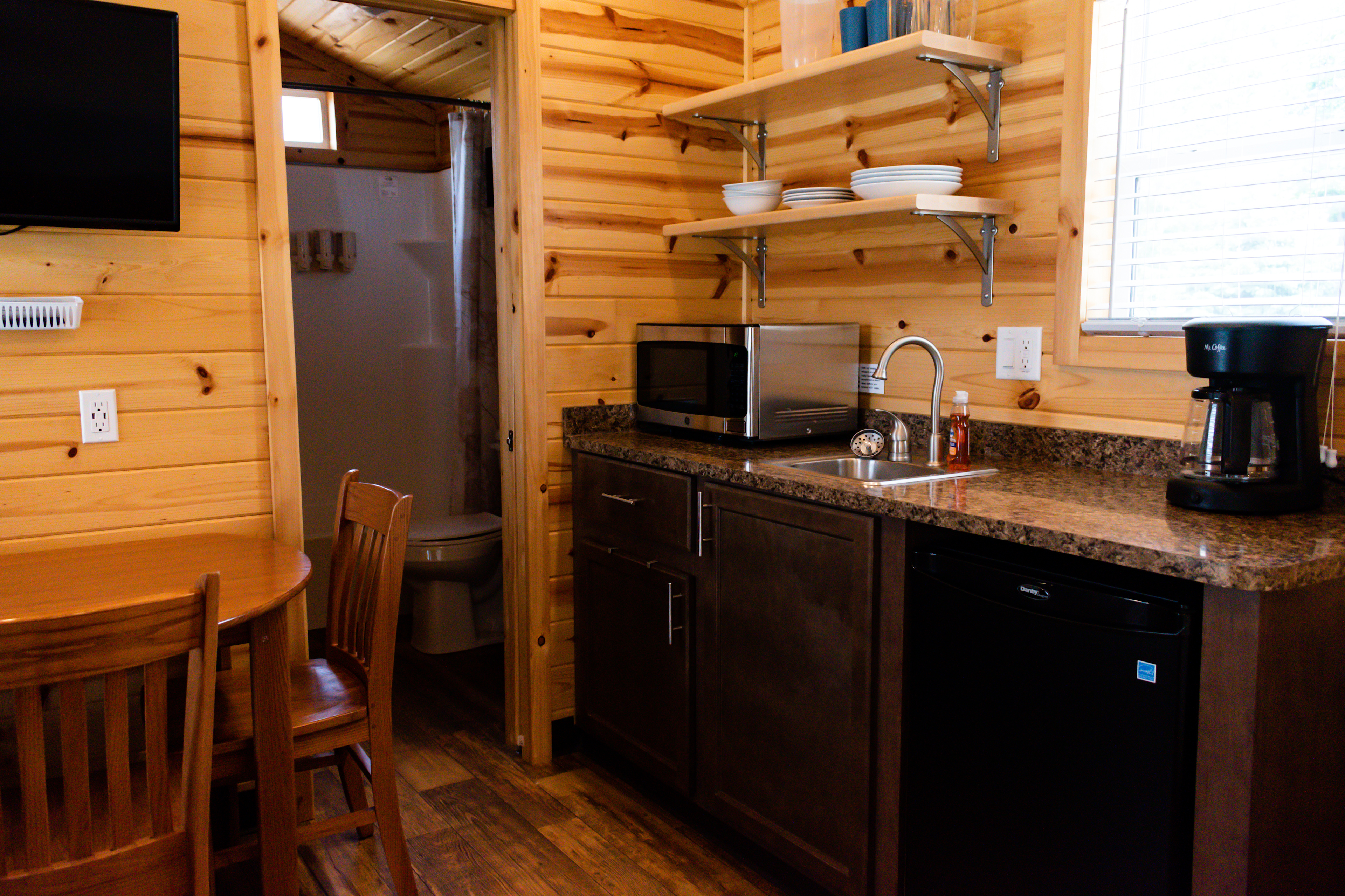 Timberline West RV Campground, Cabins