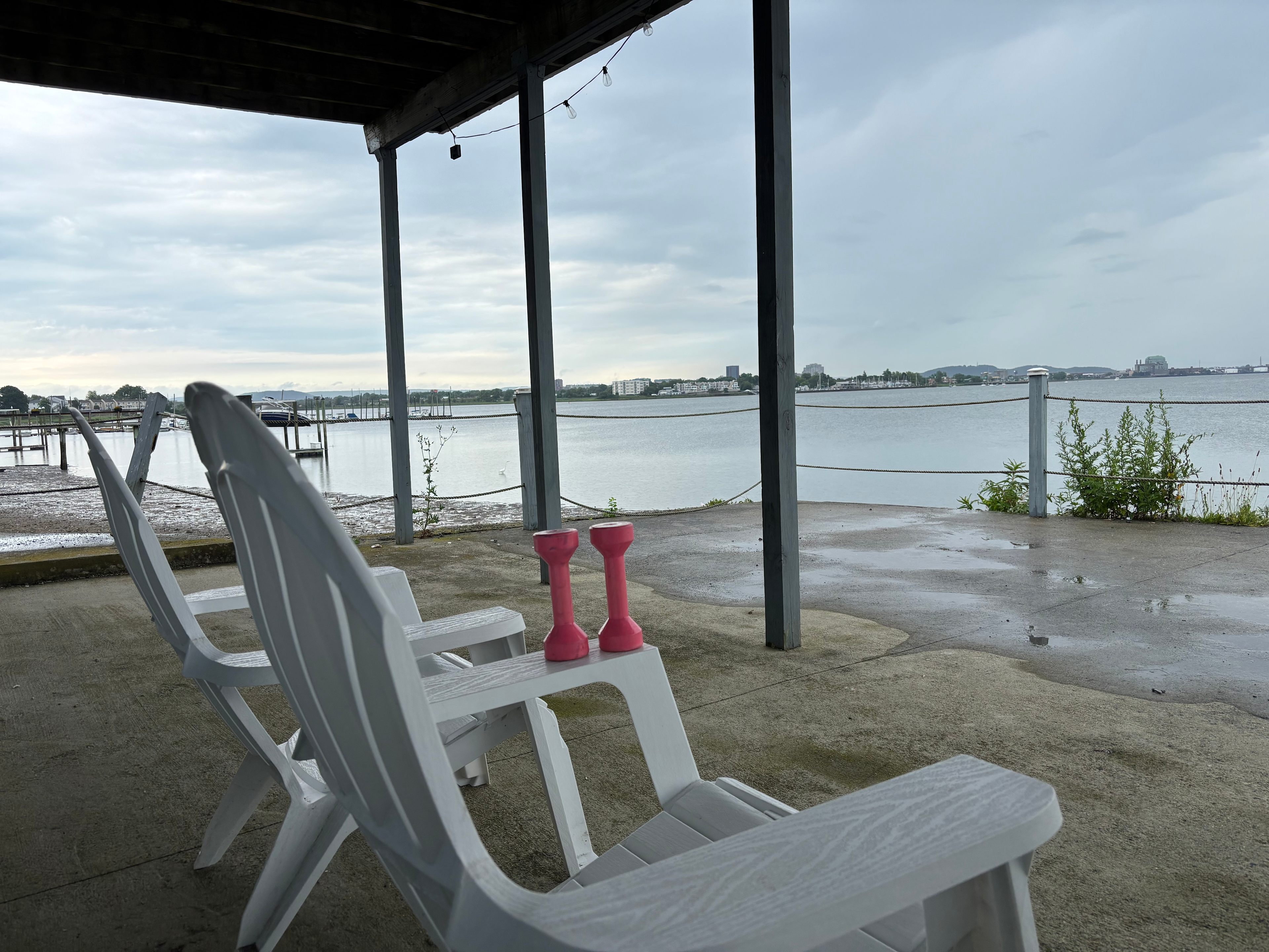 View from the patio.