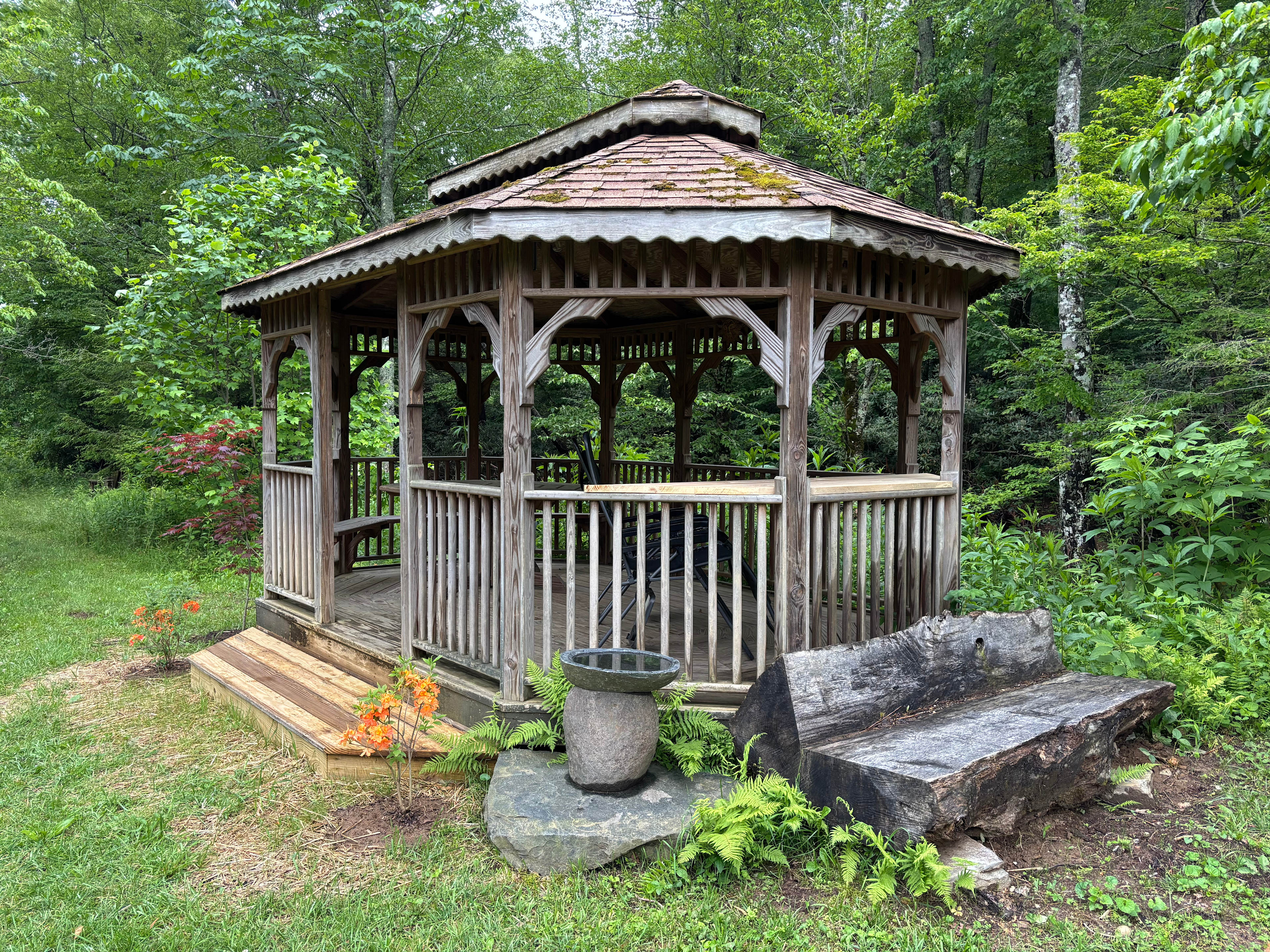 Creekside Tentsite with Gazebo