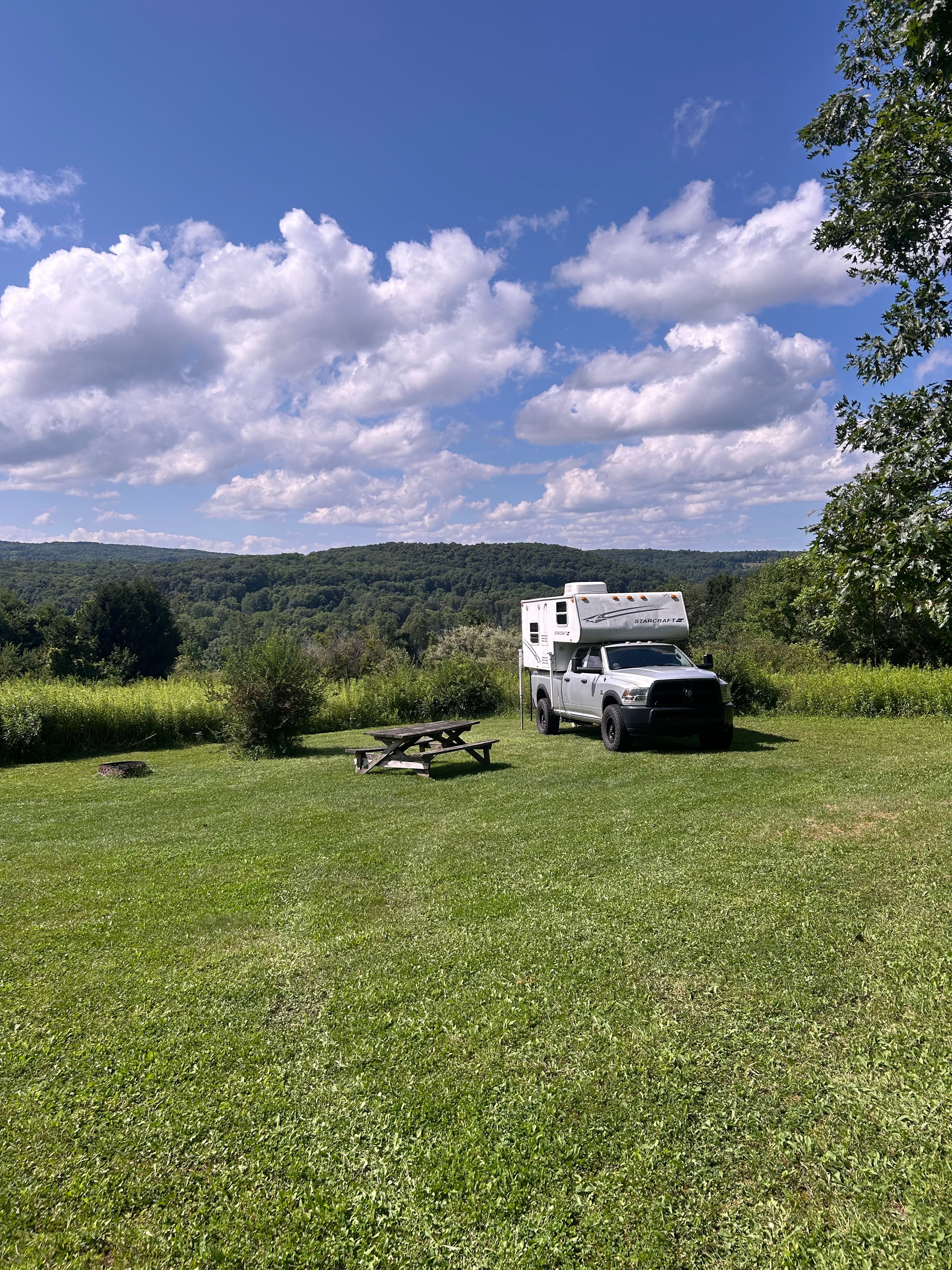 Hillside Pond with a View