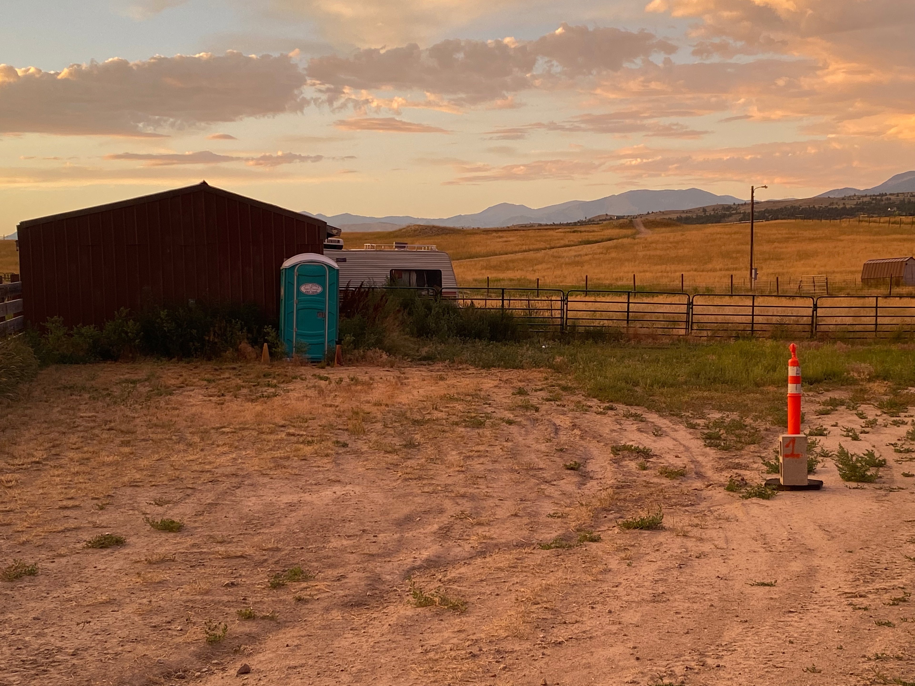 Hilltop Camp near Hauser Lake